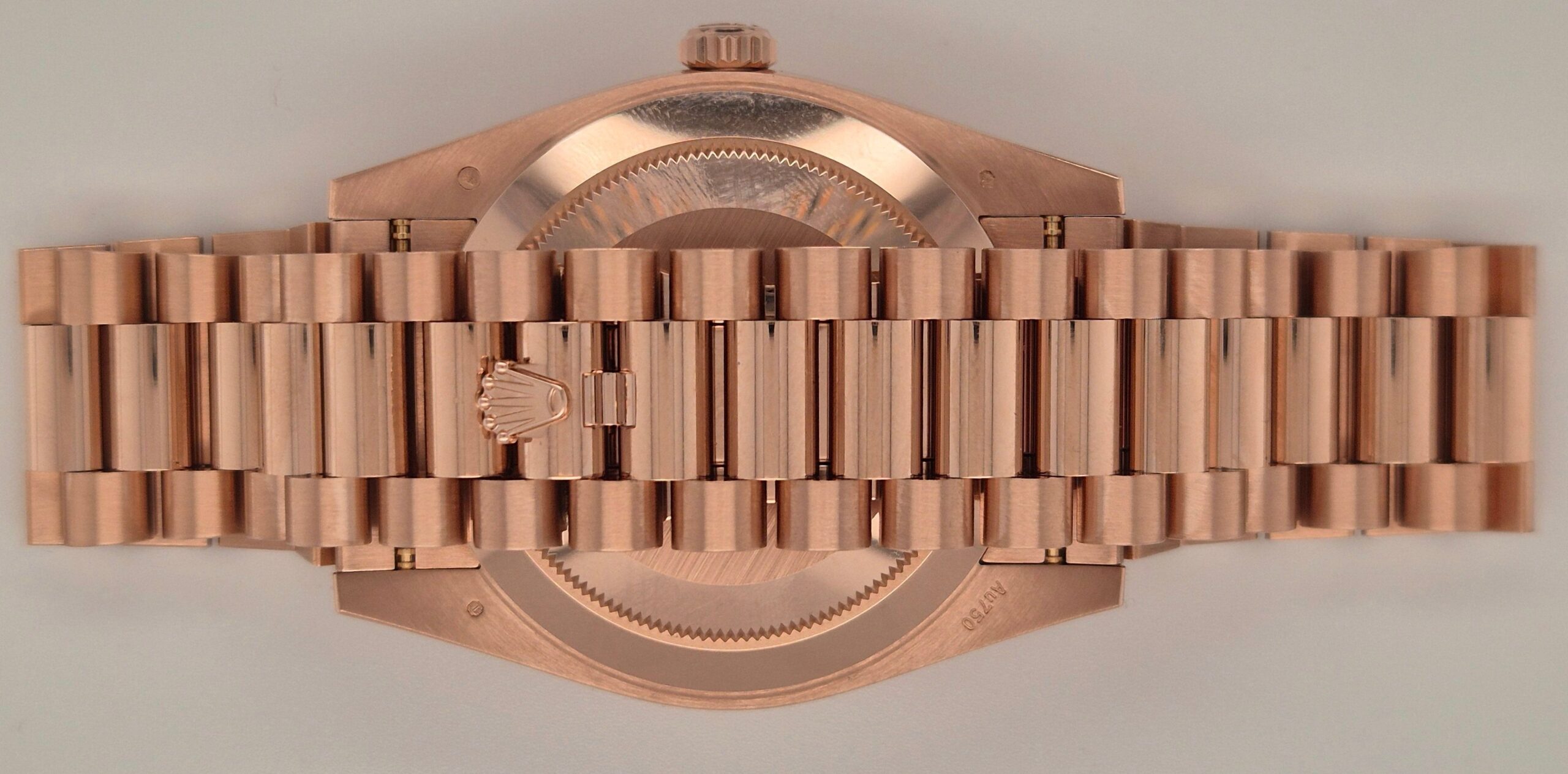 Rolex Day-Date 40 Olive Green Roman Everose Gold 228235 60th Anniversary | 2022 | 40mm - Image 2