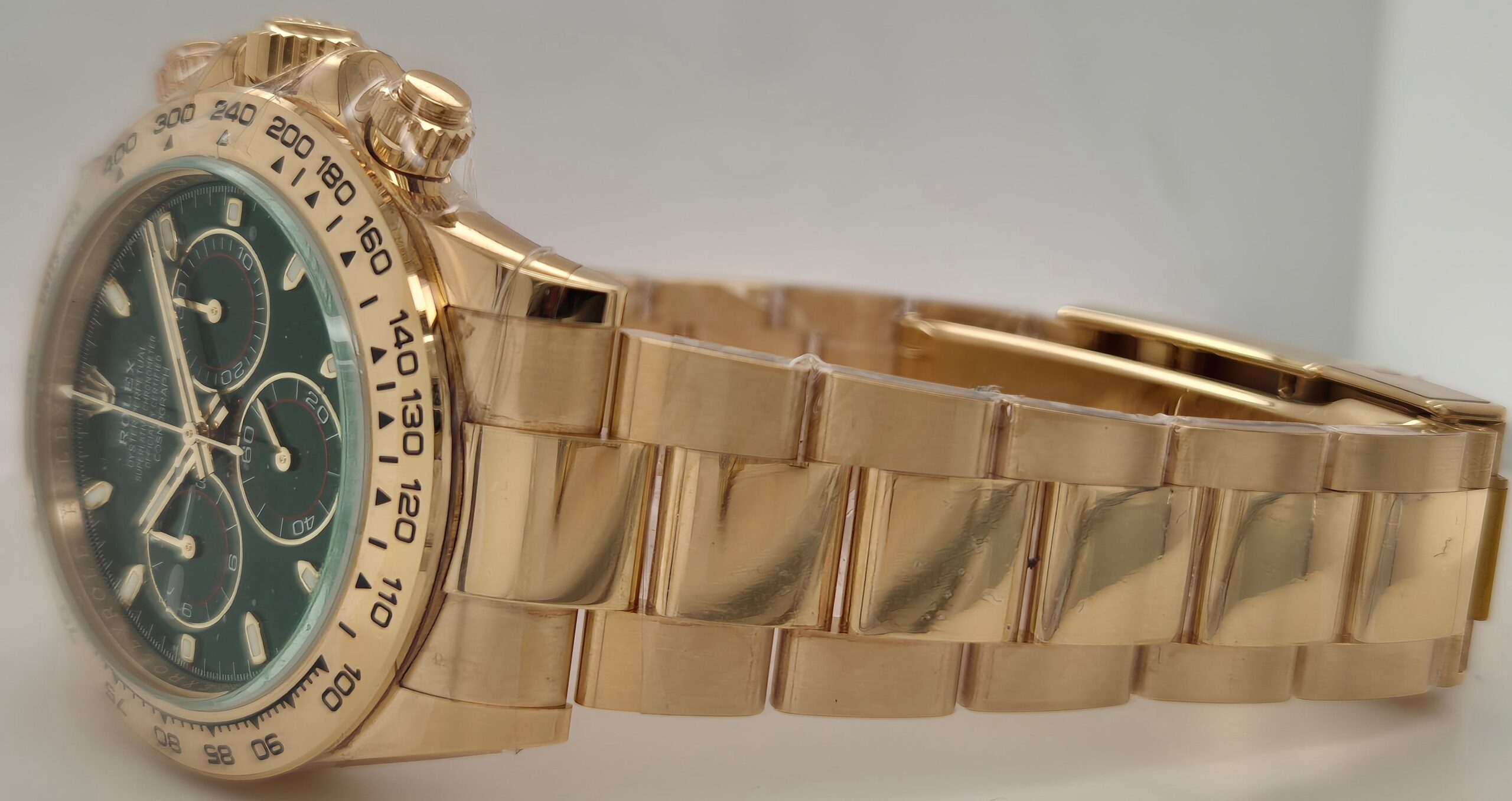 Rolex Daytona “John Mayer” Yellow Gold Green Dial 116508 | 2022 | 40mm - Image 4