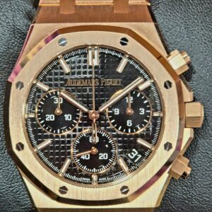 Audemars Piguet Royal Oak Chronograph Black Dial Rose Gold 26240OR.OO.1320OR.06 | 2022 | 41mm