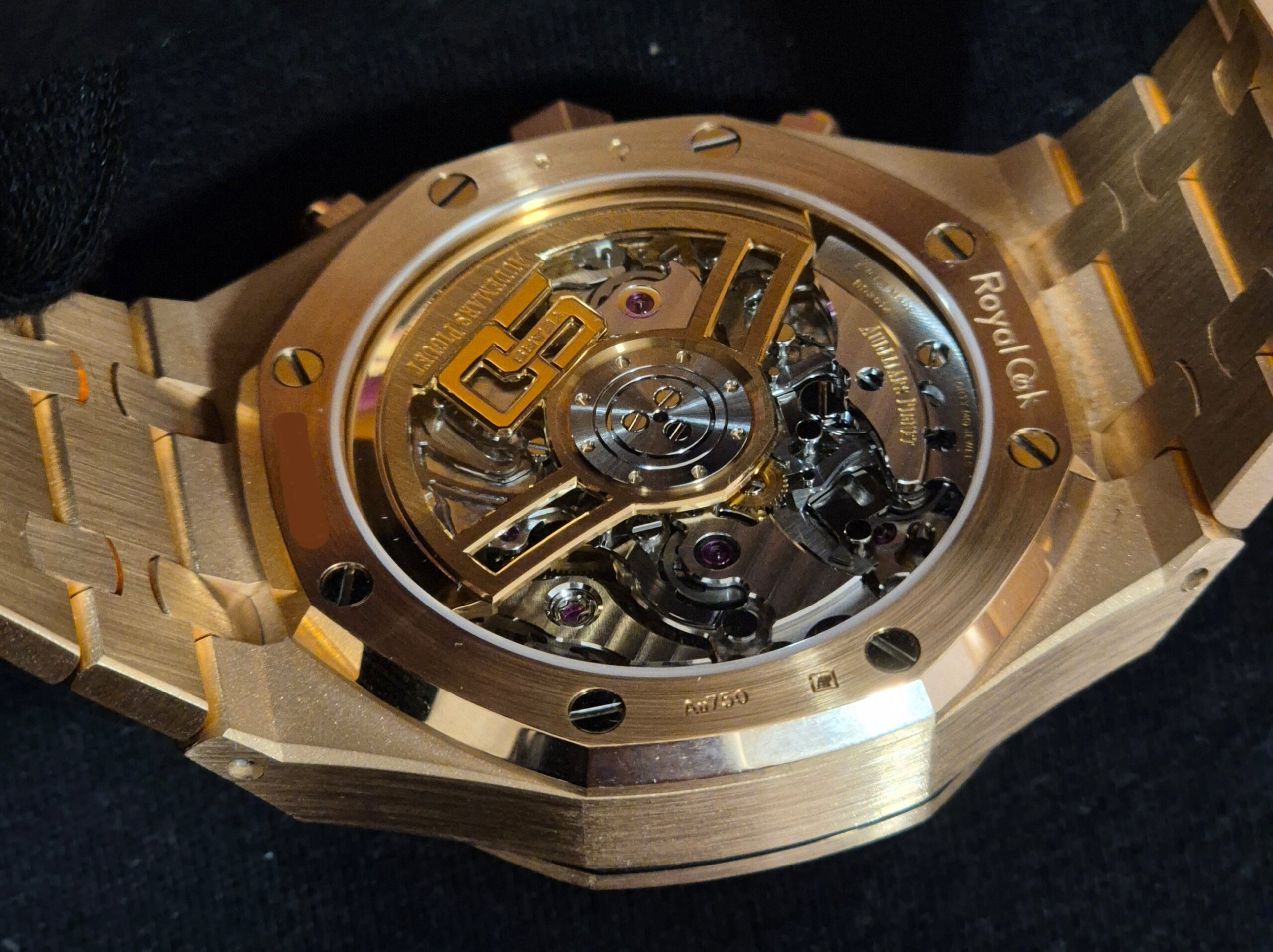 Audemars Piguet Royal Oak Chronograph Black Dial Rose Gold 26240OR.OO.1320OR.06 | 2022 | 41mm - Image 5