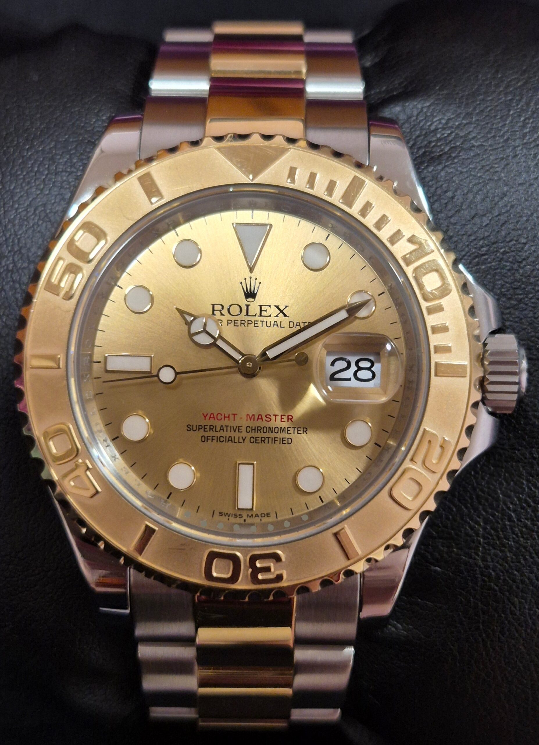 Rolex Yacht-Master 40 Two Tone Yellow Gold with Champagne Dial 16623 | 2014 | 40mm