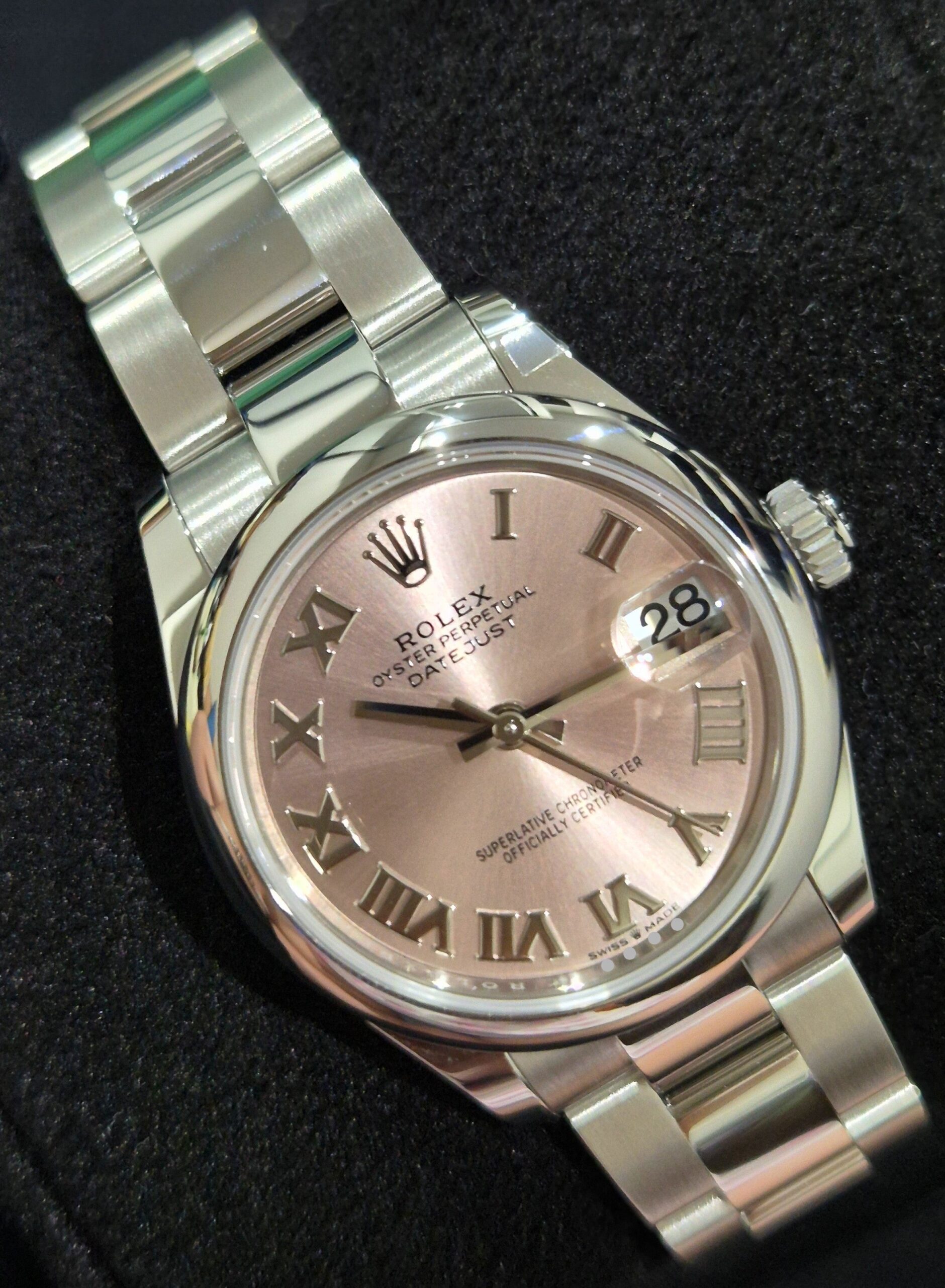 Rolex Datejust 31 Pink Roman Numeral Dial 278240 | 2024 | 31mm - Image 2