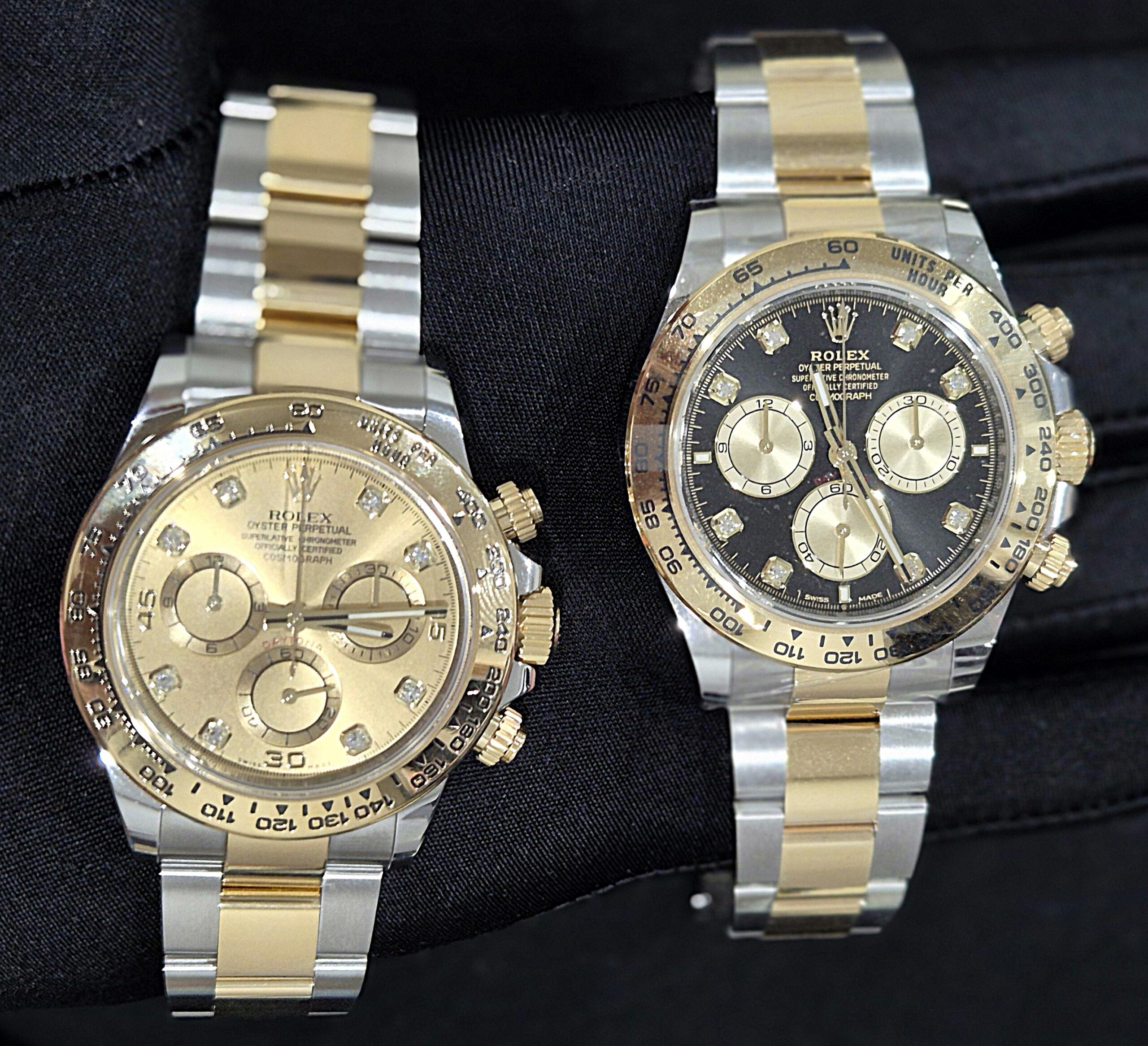 Rolex Cosmograph Daytona Two Tone Gold Diamond Dial 116503 | 2019 | 40mm - Image 7