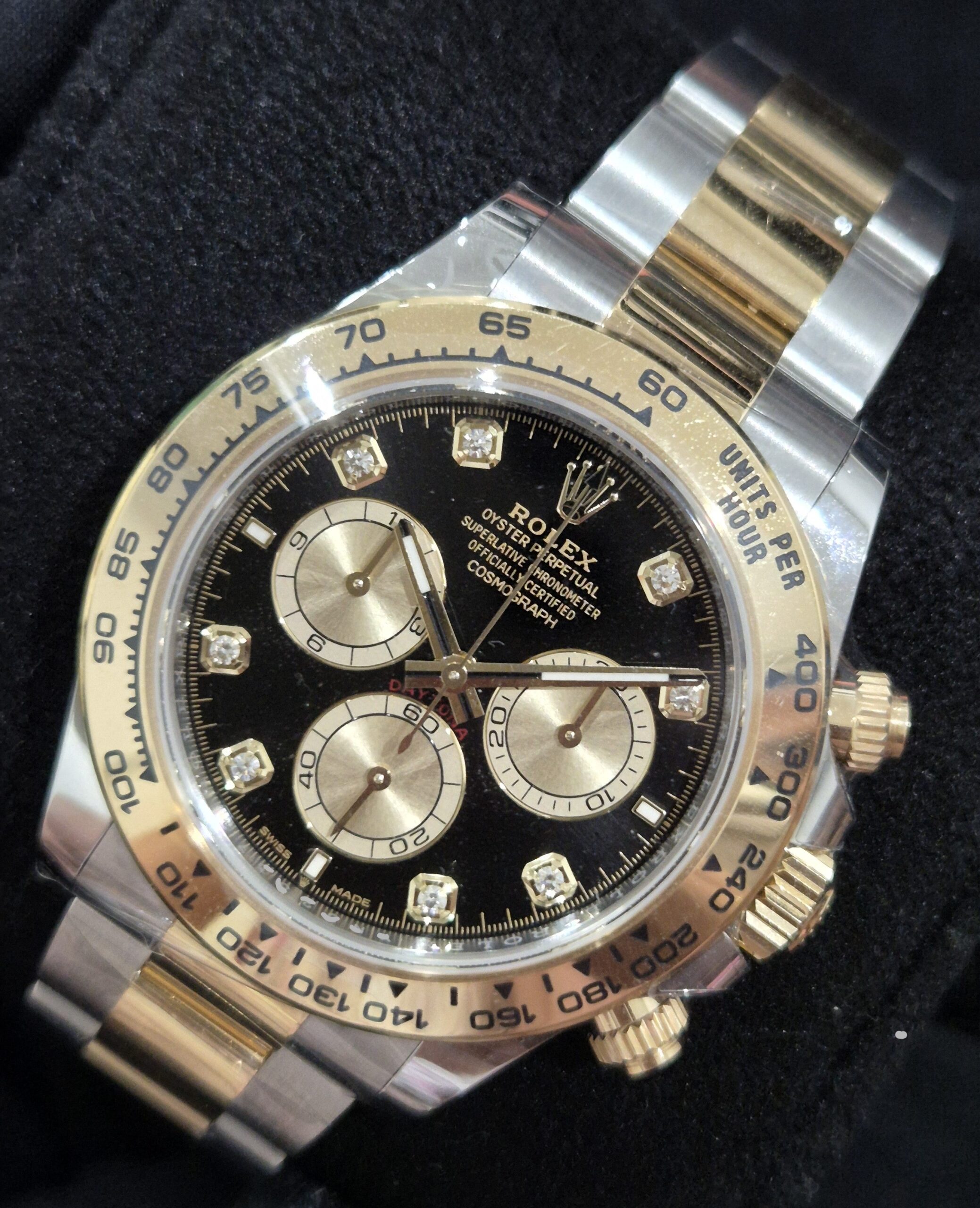 Rolex Daytona Two Tone Yellow Gold Black Diamond Dial 126503 | 2024 | 40mm - Image 2