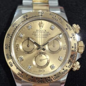 Rolex Cosmograph Daytona Two Tone Gold Diamond Dial 116503 | 2019 | 40mm