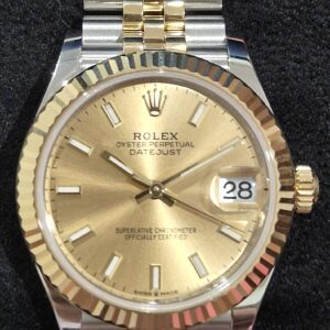 Rolex Datejust 31 Two Tone Champagne 'Sticks' Dial Jubilee 278273 | 2025 | 31mm