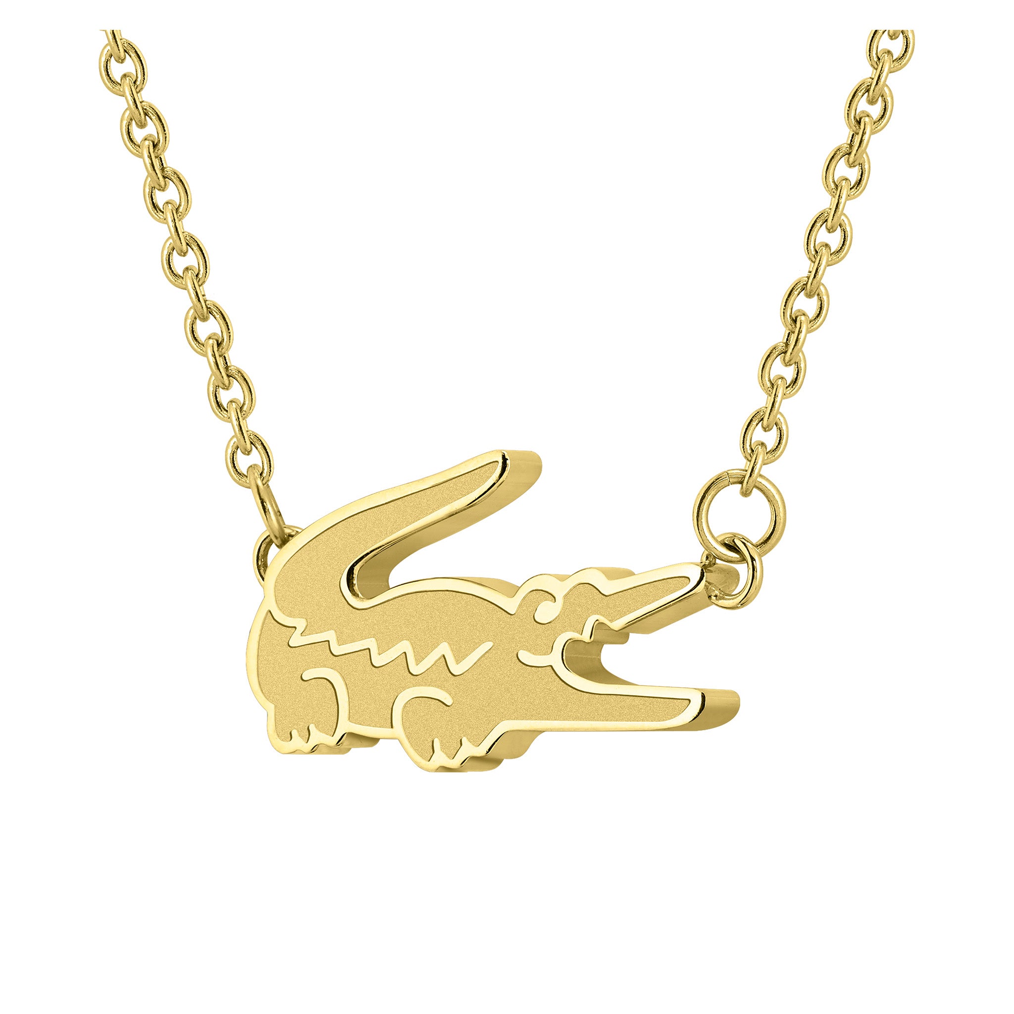Lacoste Jewellery Gold Steel Women's Pendant Necklace - 2040044 - Image 3