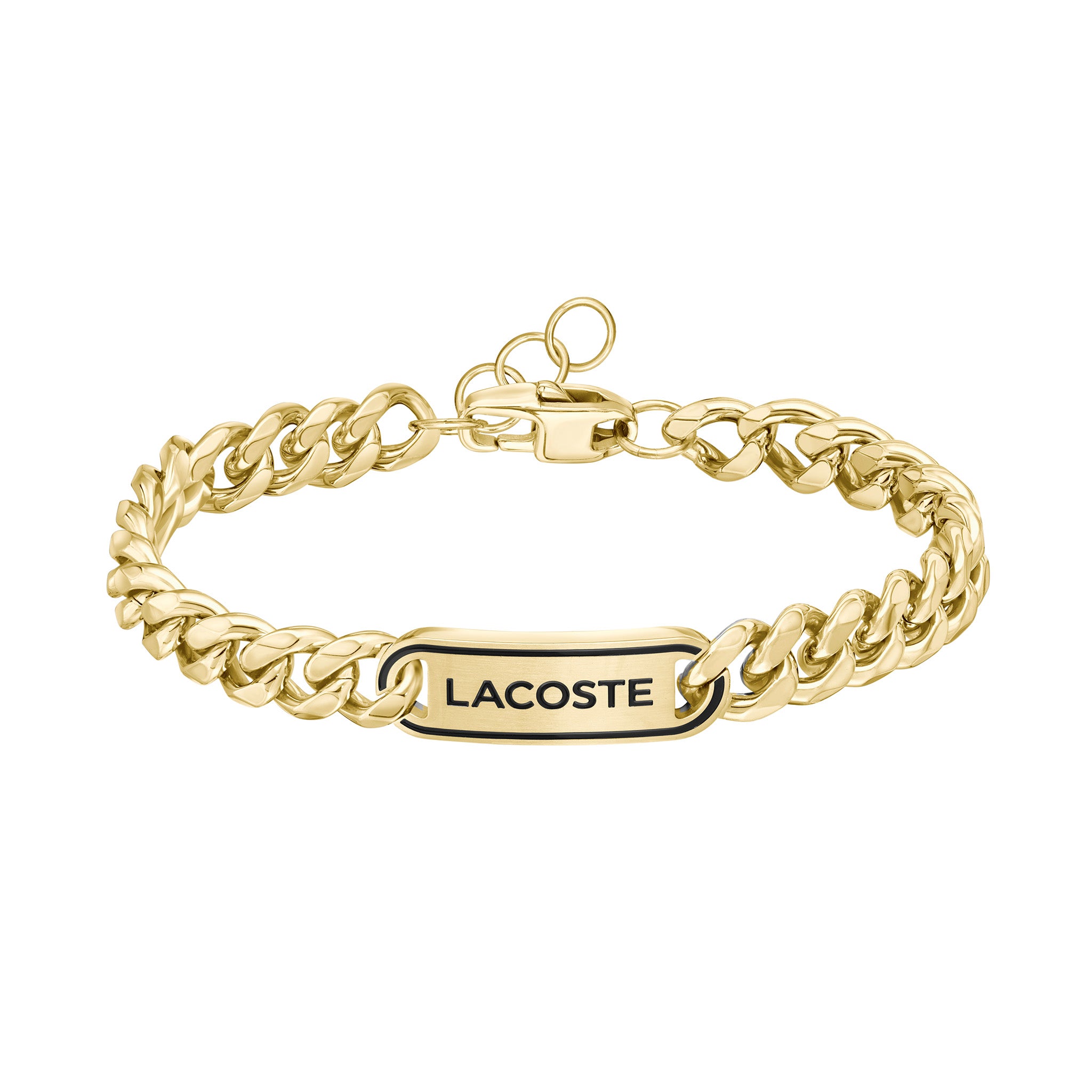 Lacoste Jewellery Gold Steel Men's Chain Bracelet - 2040225 - Image 2