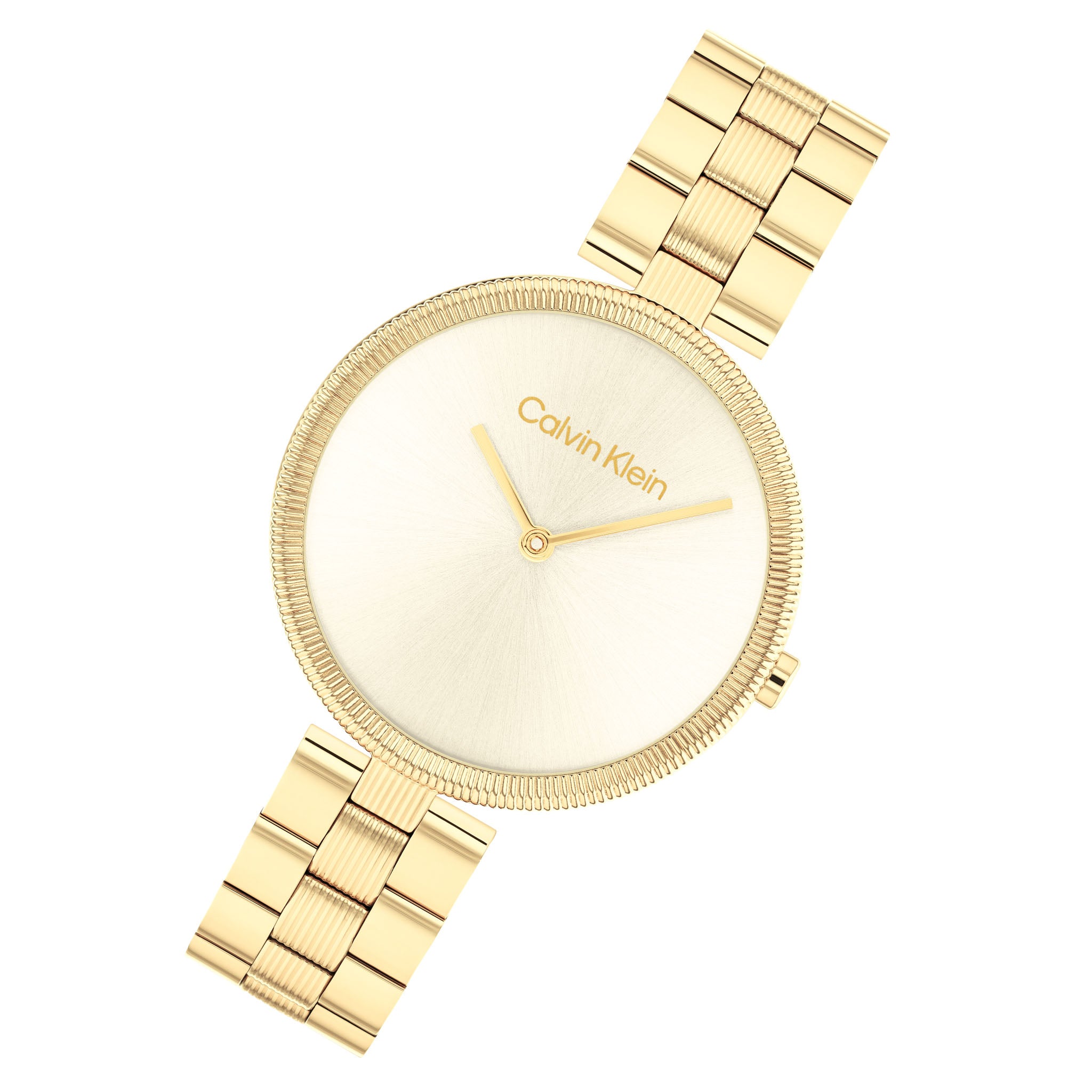 Calvin Klein Gold Steel Light Champagne Dial Women's Watch - 25100014 - Image 2