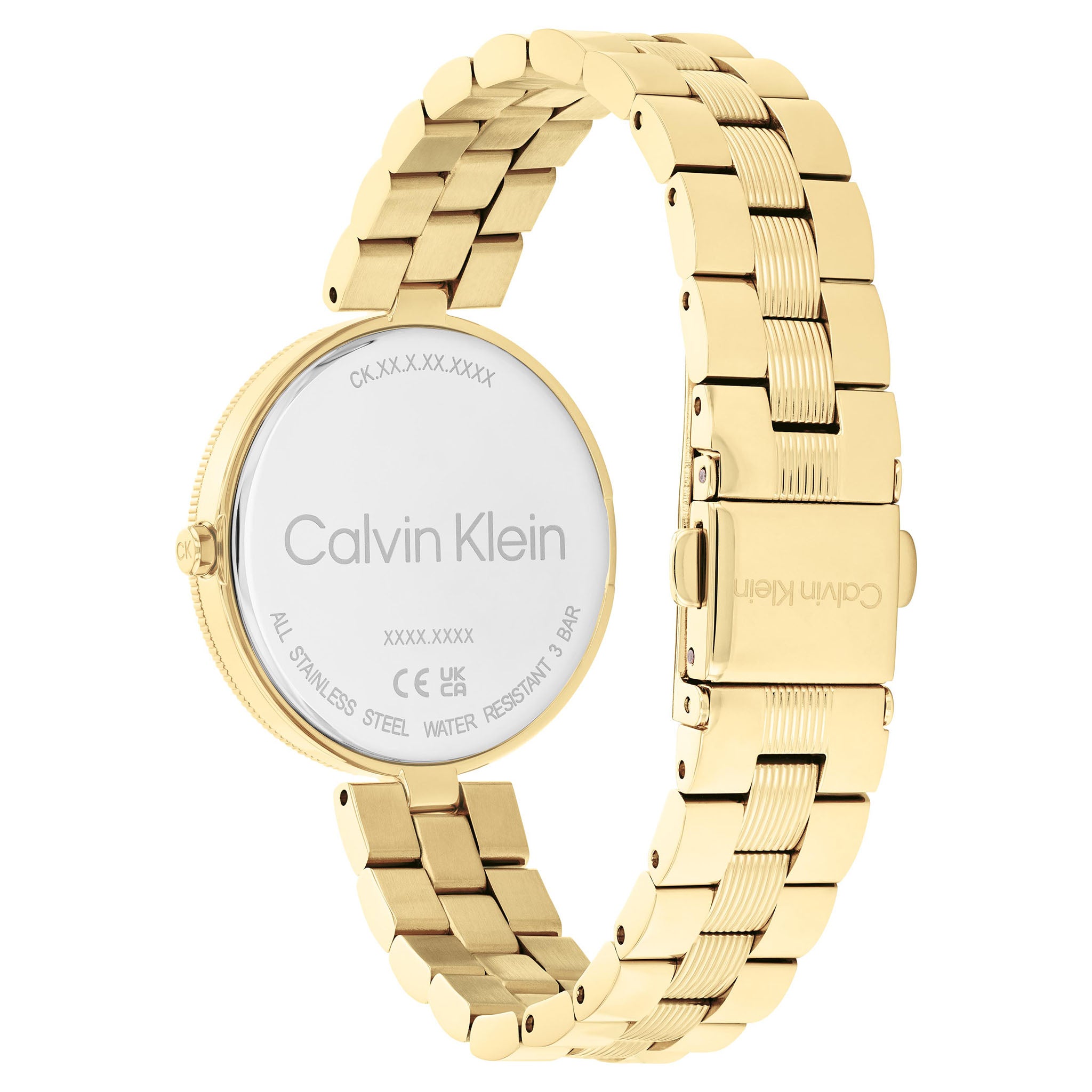 Calvin Klein Gold Steel Light Champagne Dial Women's Watch - 25100014 - Image 4