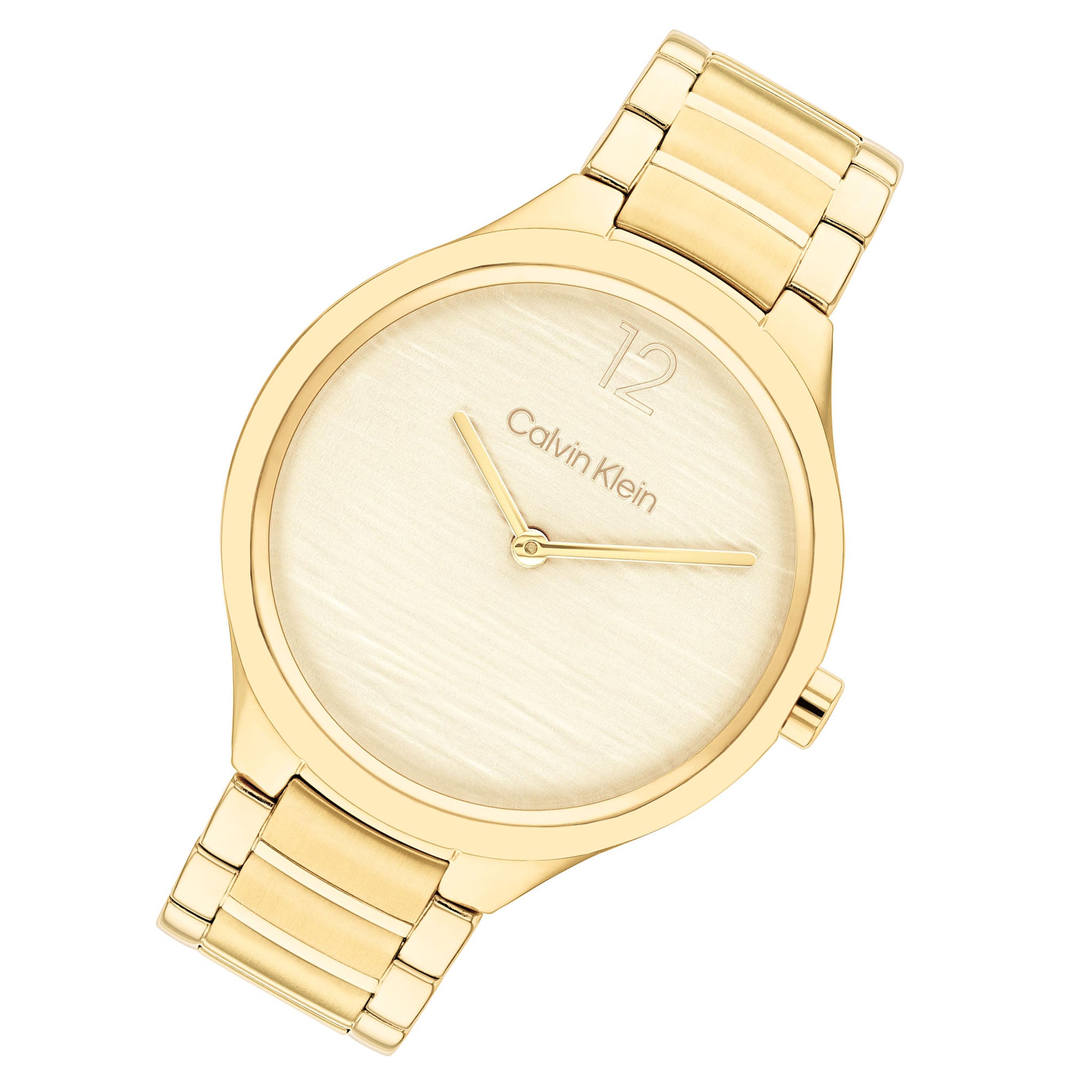 Calvin Klein Gold Steel Light Gold Dial Women's Watch - 25100048 - Image 2