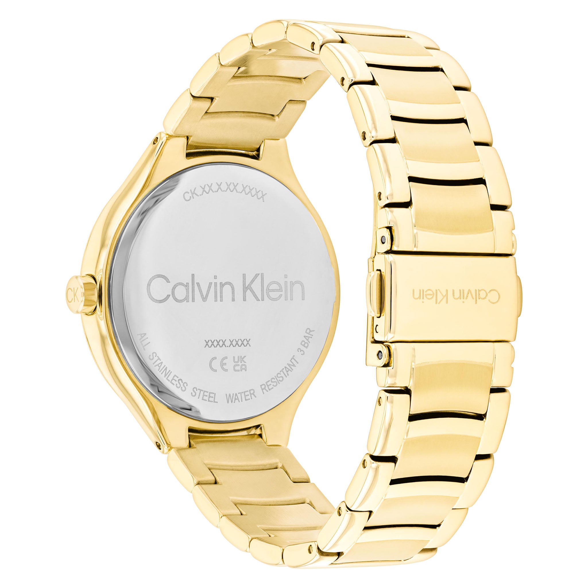 Calvin Klein Gold Steel Light Gold Dial Women's Watch - 25100048 - Image 4