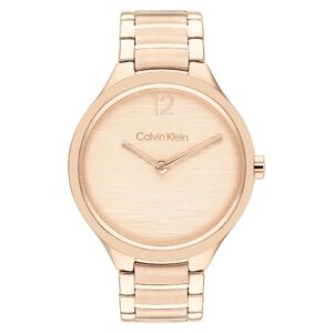 Calvin Klein Rose Gold Steel Carnation Gold Women's Watch - 25100050