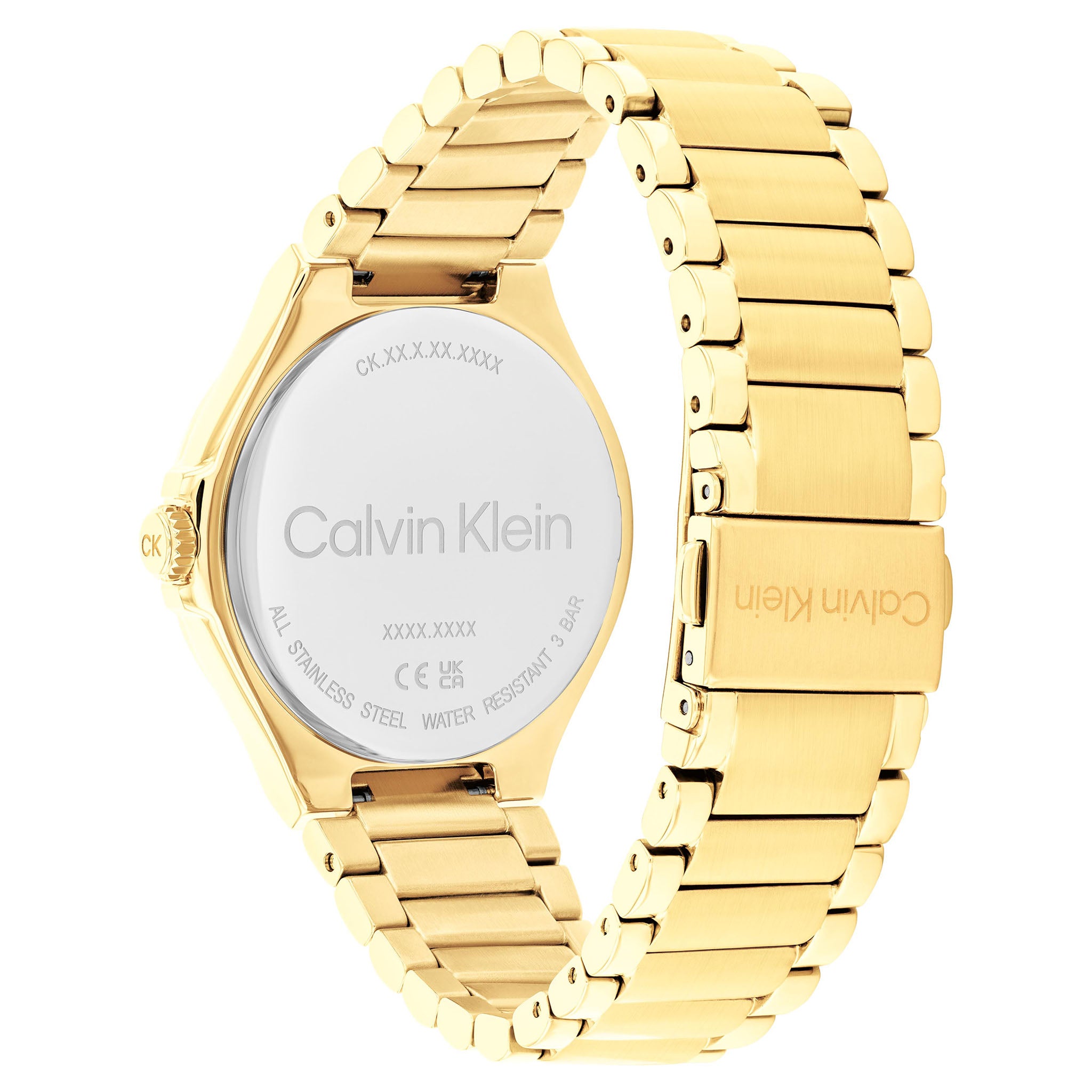 Calvin Klein Gold Steel Green Dial Multi-function Women's Watch - 25100053 - Image 4