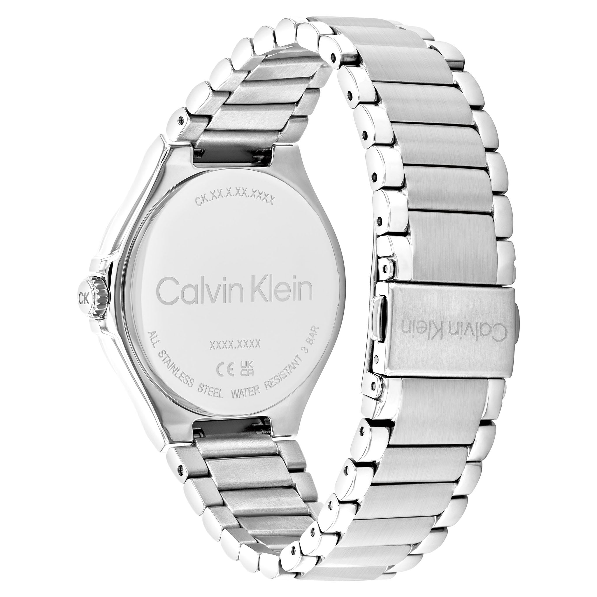 Calvin Klein Stainless Steel White Dial Multi-function Women's Watch - 25100054 - Image 4