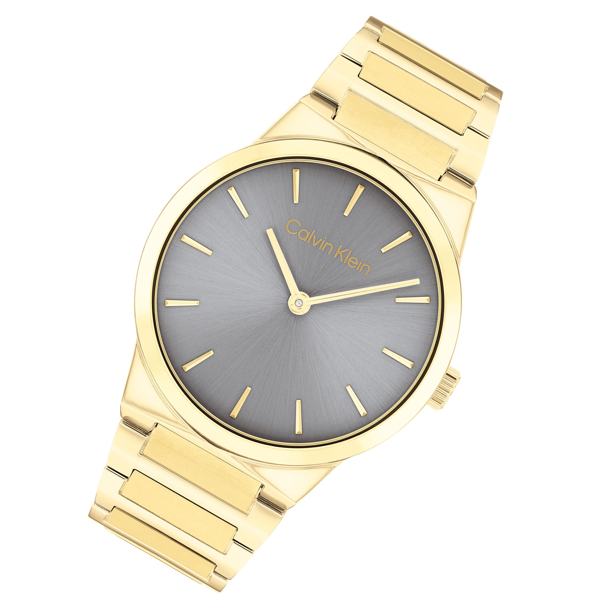 Calvin Klein Gold Steel Grey Dial Women's Watch - 25100082 - Image 2