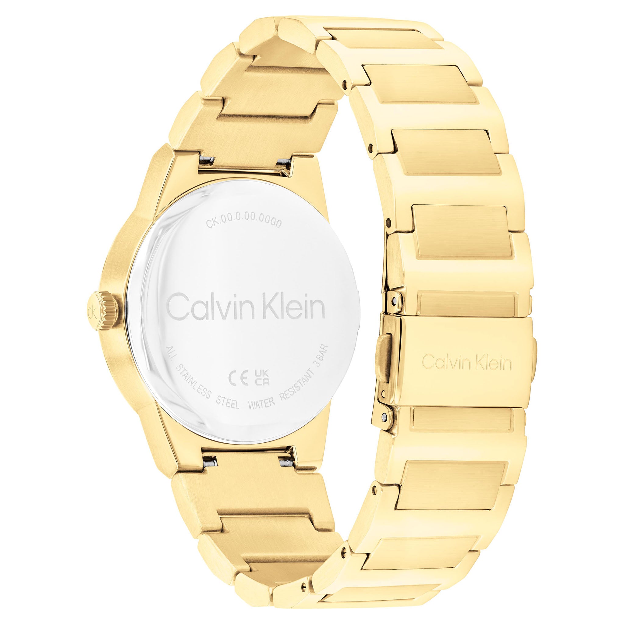 Calvin Klein Gold Steel Grey Dial Women's Watch - 25100082 - Image 4
