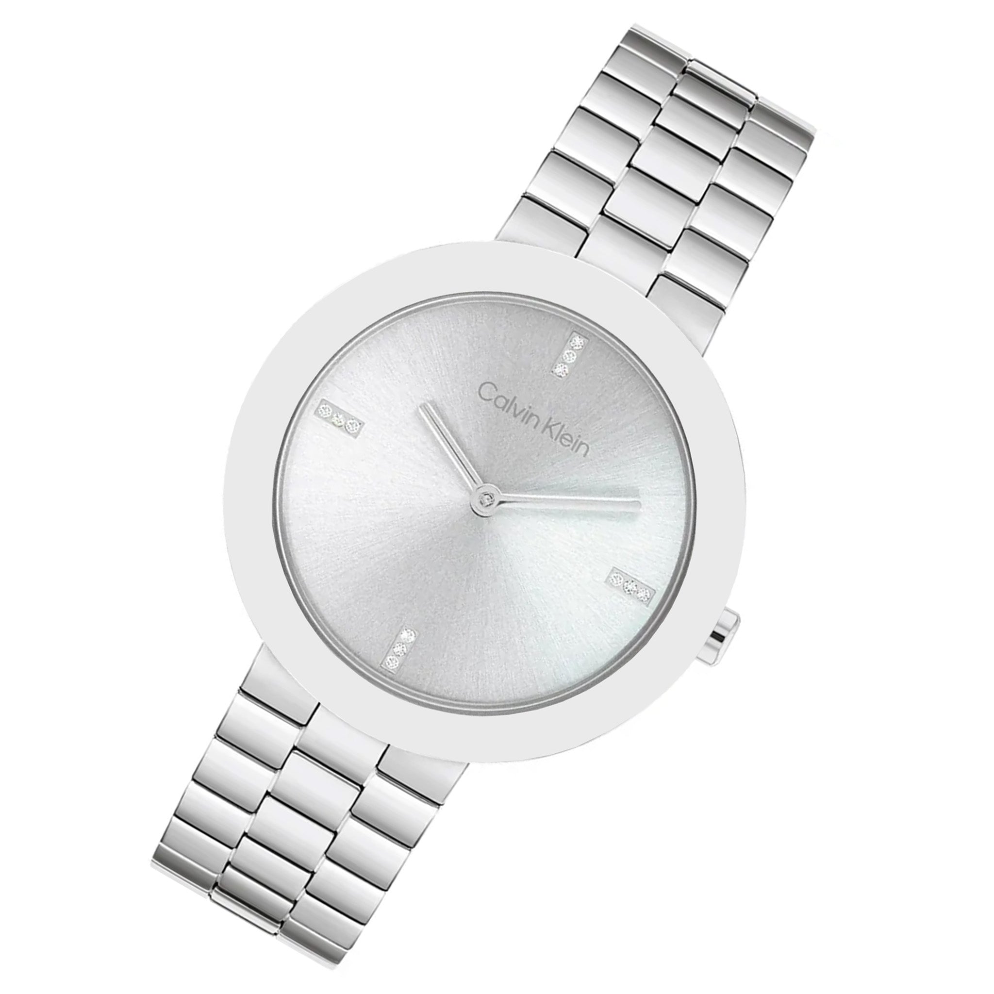 Calvin Klein Stainless Steel Silver Dial Women's Watch - 25100093 - Image 2