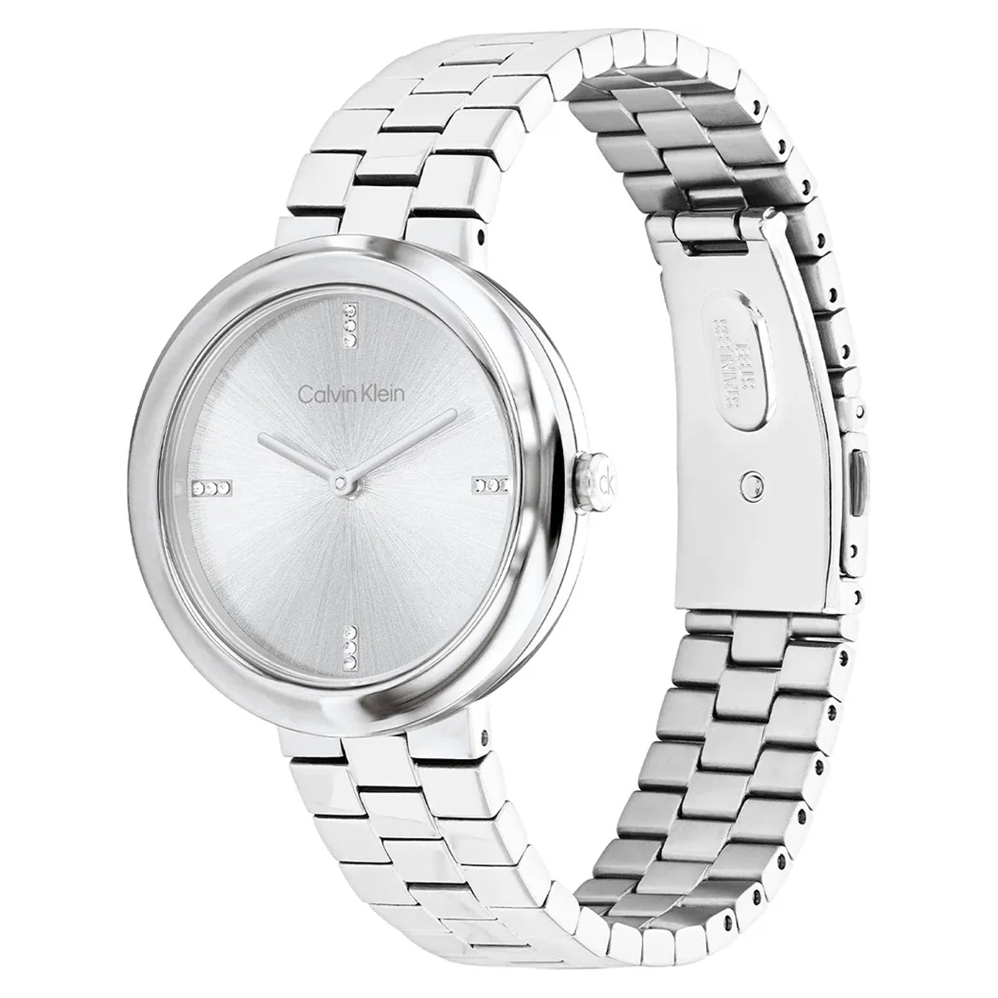 Calvin Klein Stainless Steel Silver Dial Women's Watch - 25100093 - Image 3