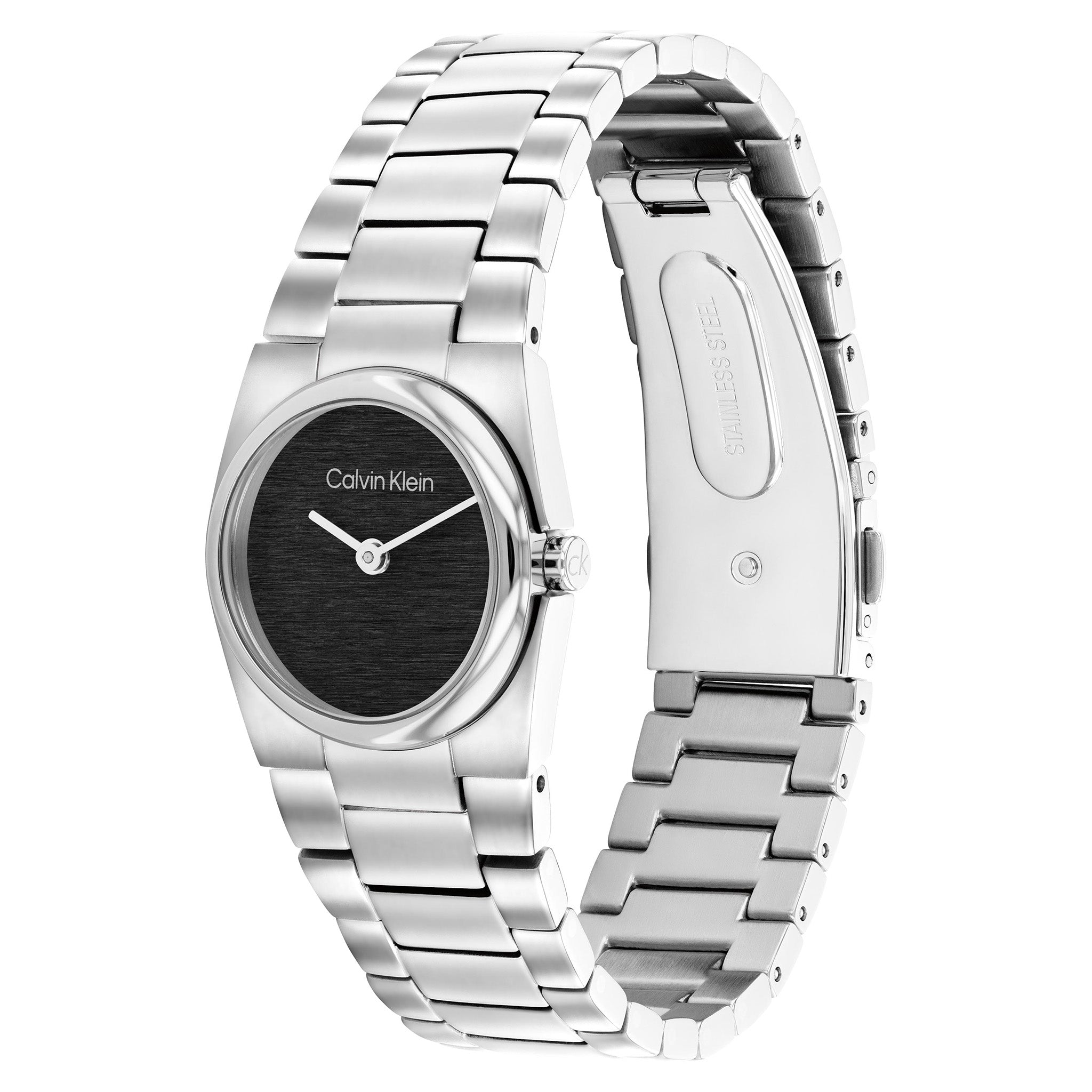 Calvin Klein Stainless Steel Black Dial Women's Watch - 25100121 - Image 3