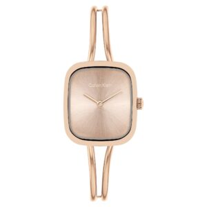 Calvin Klein Rose Gold Steel Women's Watch - 25100133