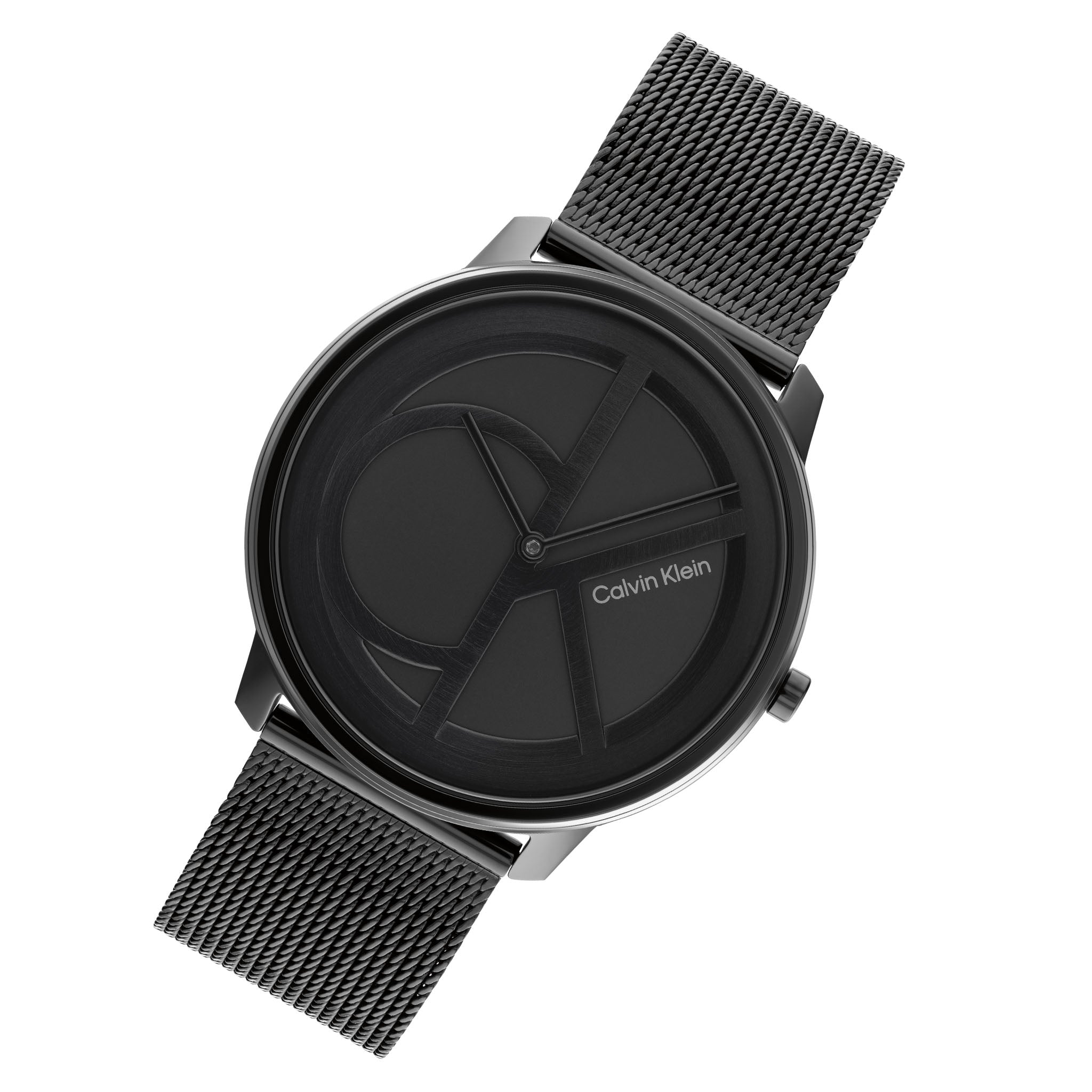 Calvin Klein Iconic Black Mesh Unisex Watch - 25200028 - Image 2