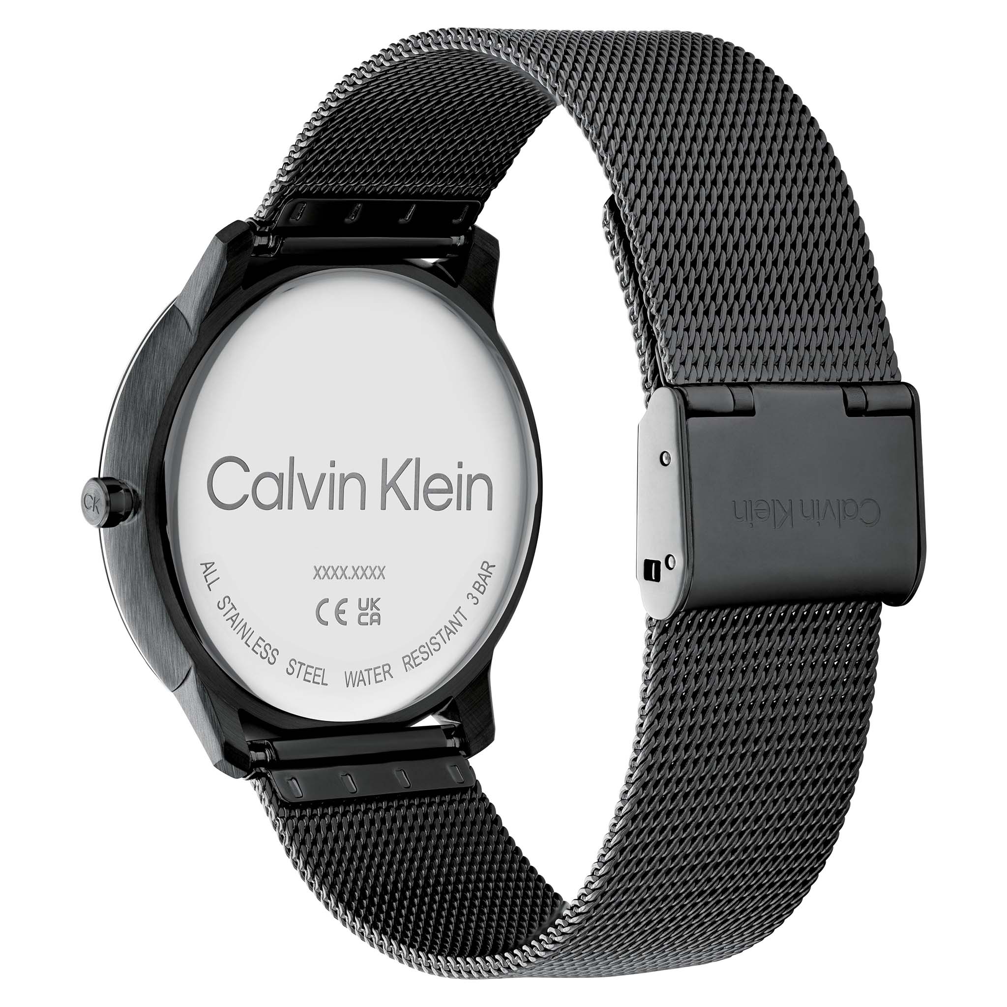 Calvin Klein Iconic Black Mesh Unisex Watch - 25200028 - Image 4