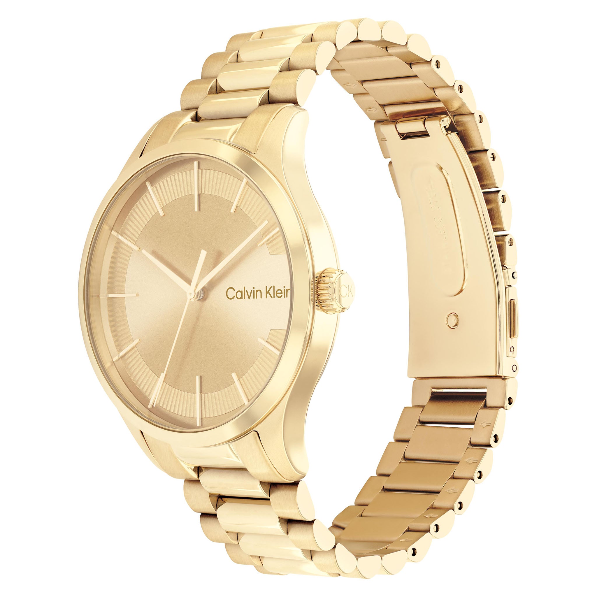 Calvin Klein Gold Stainless Steel Unisex Watch - 25200038 - Image 3