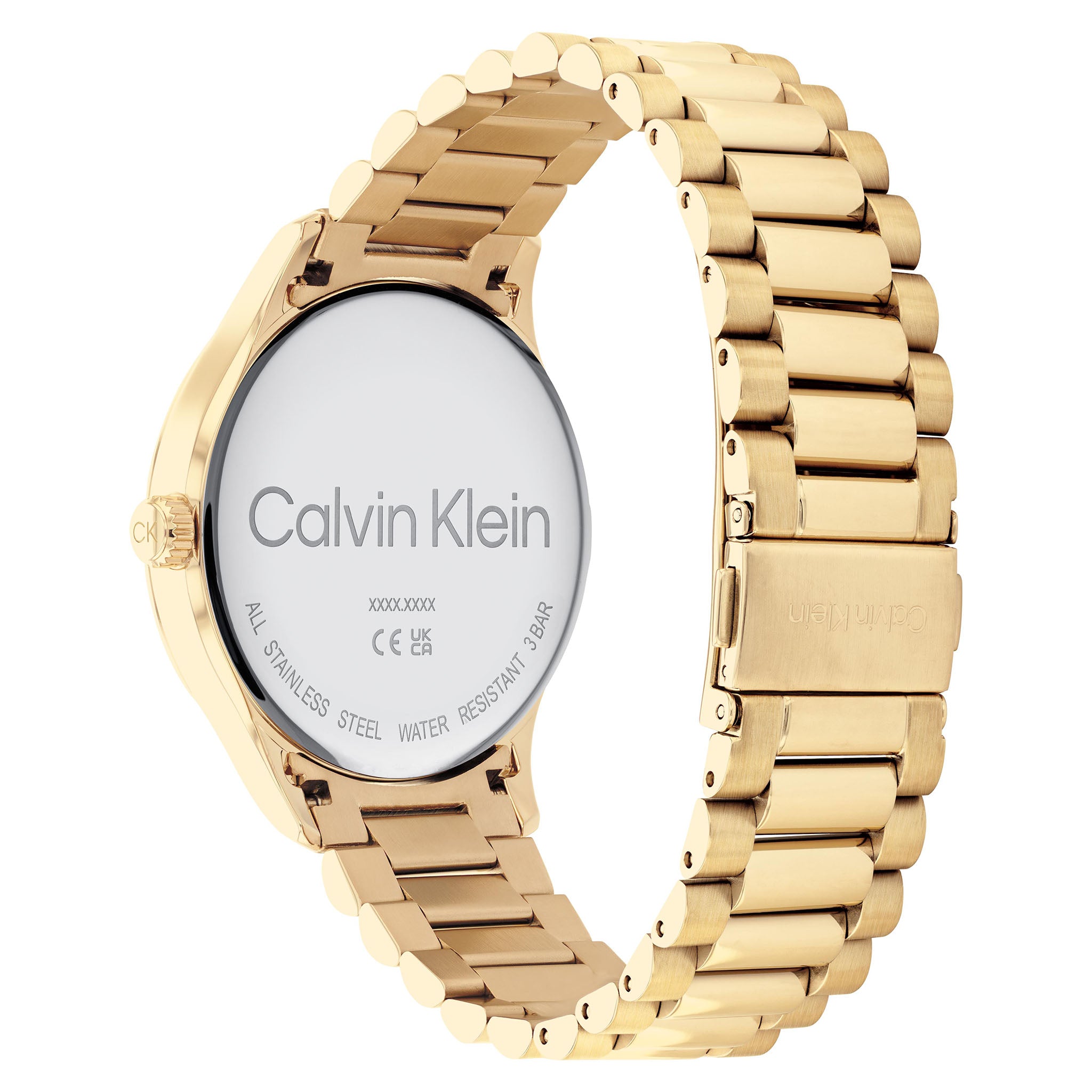 Calvin Klein Gold Stainless Steel Unisex Watch - 25200038 - Image 4