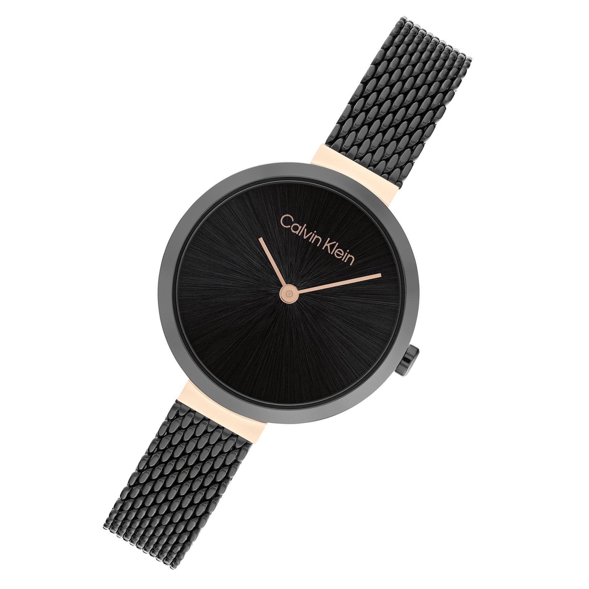Calvin Klein Black Mesh Women's Watch - 25200084 - Image 2