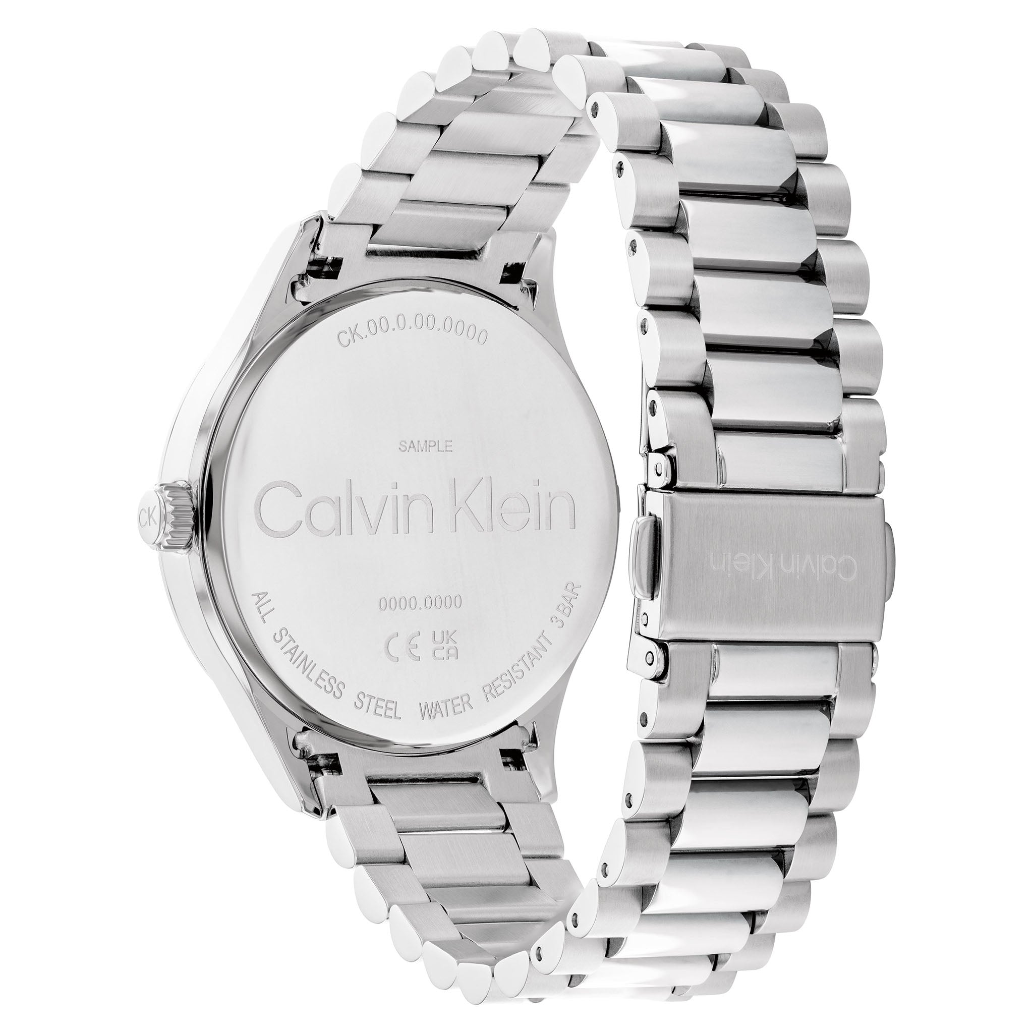 Calvin Klein Stainless Steel Black Dial Unisex Watch - 25200163 - Image 4