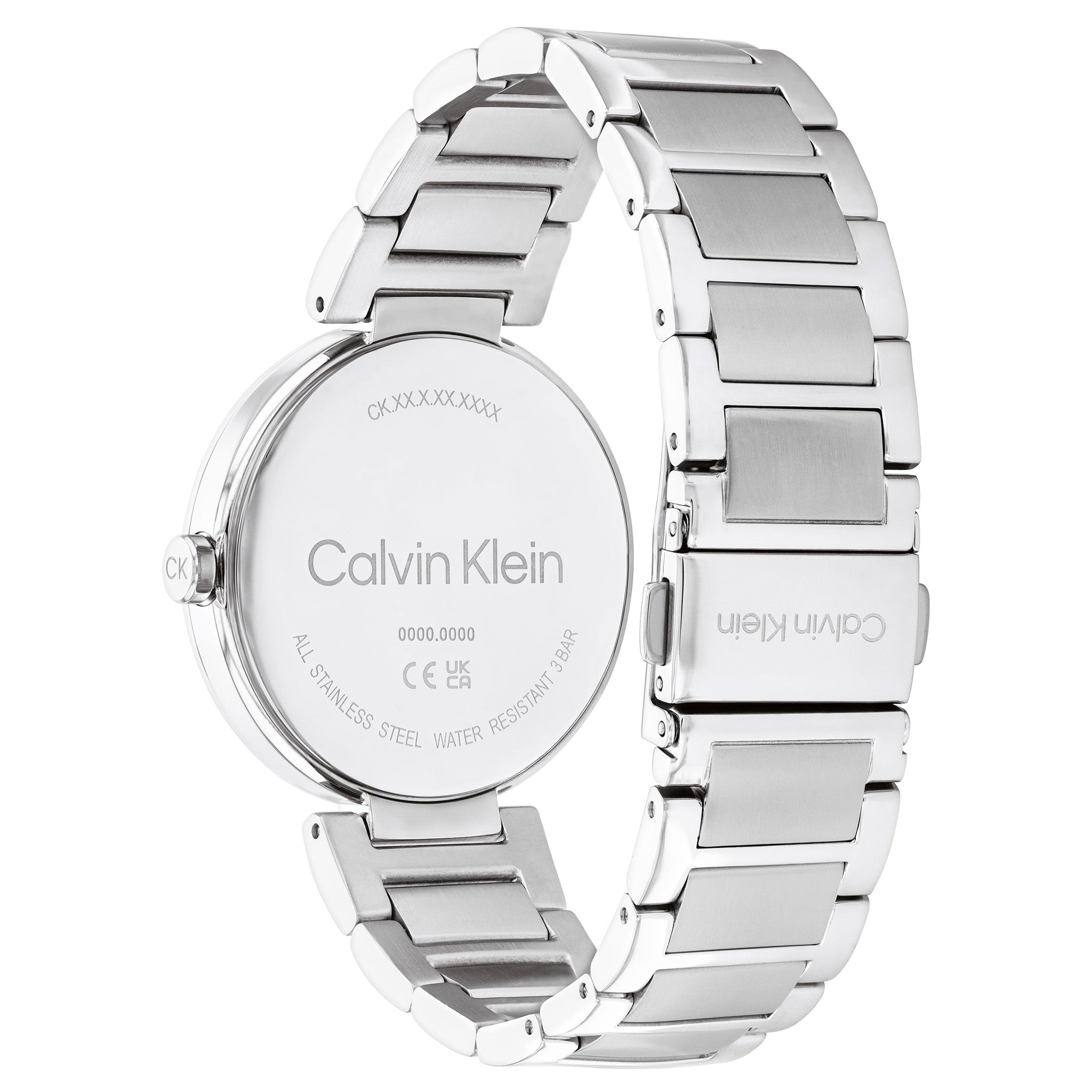 Calvin Klein Stainless Steel Black Dial Slim Women's Watch - 25200249 - Image 4