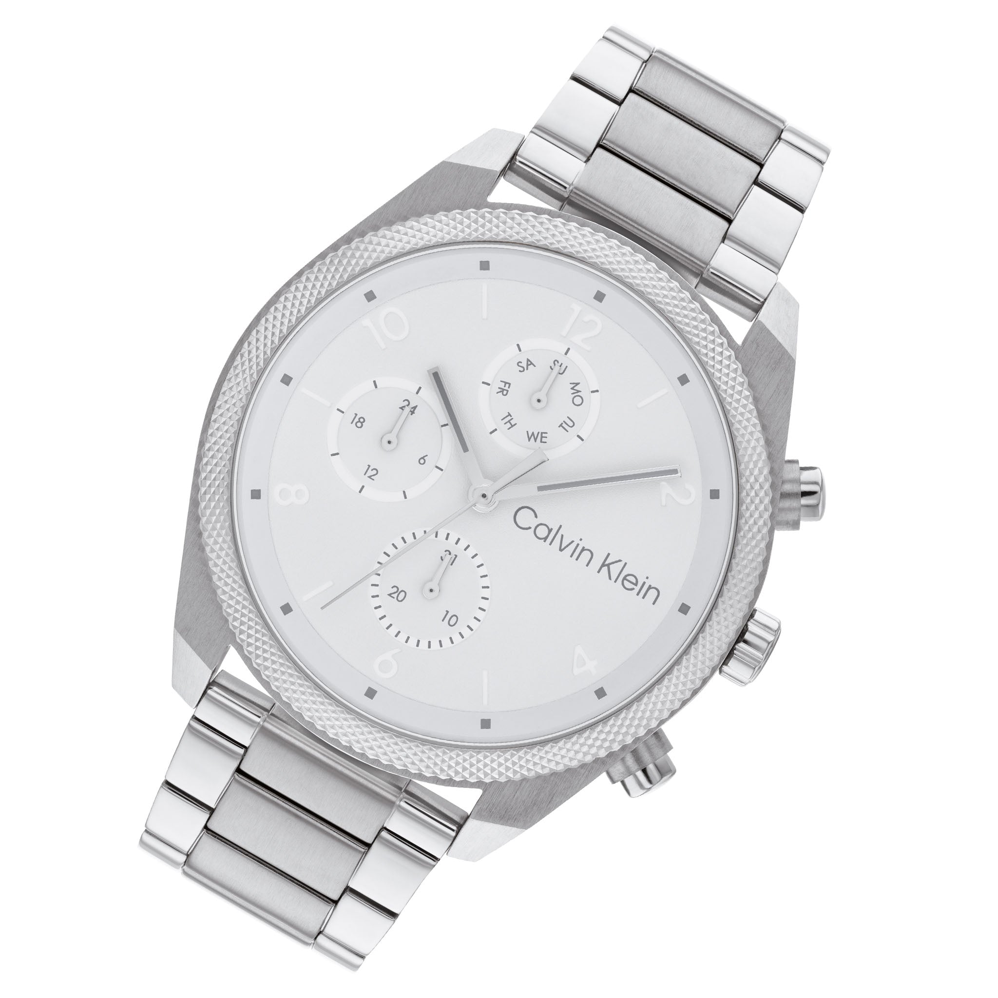 Calvin Klein Stainless Steel Silver Dial Multi-function Men's Watch - 25200356 - Image 2