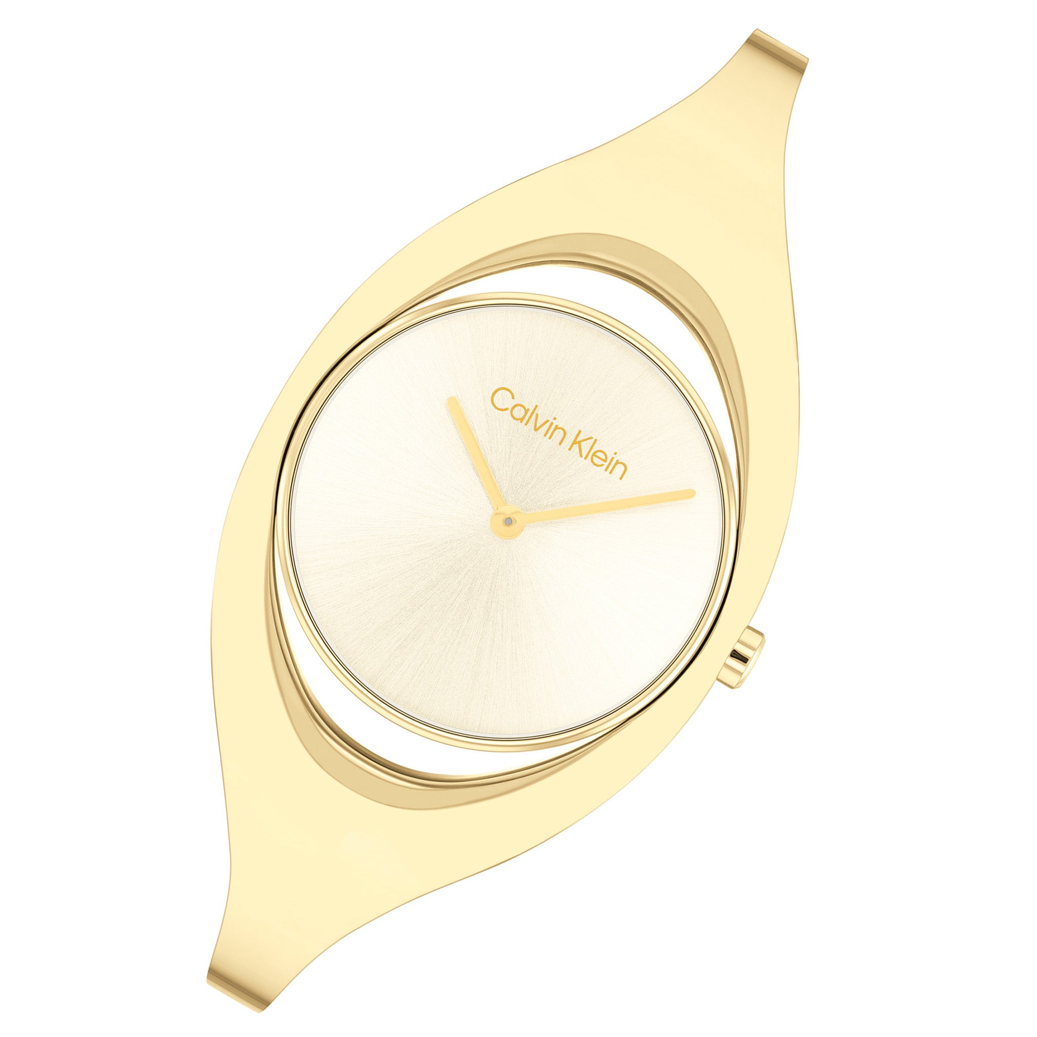 Calvin Klein Gold Steel Champagne Dial Women's Watch - 25200422 - Image 2
