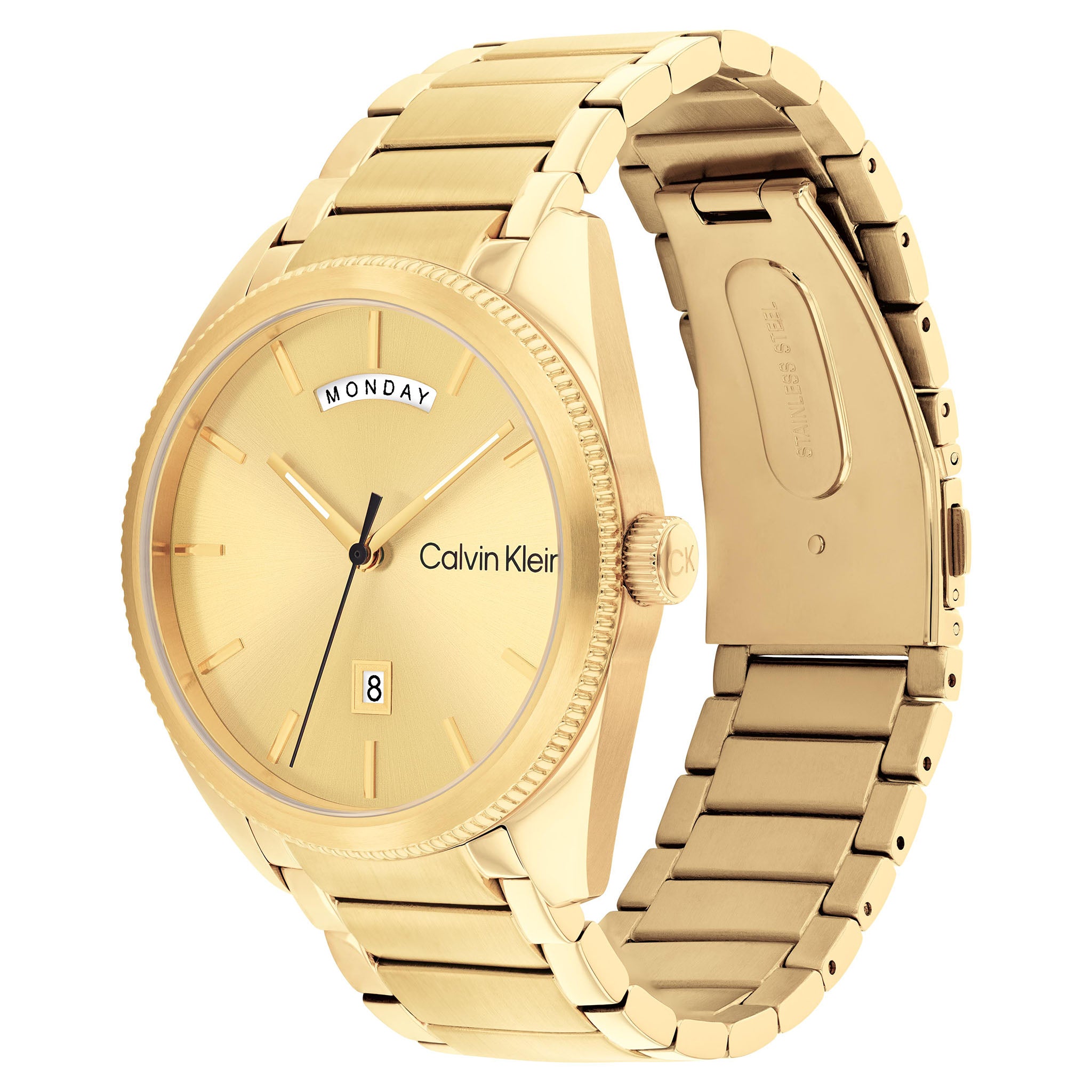 Calvin Klein Gold Steel Men's Watch - 25200447 - Image 3