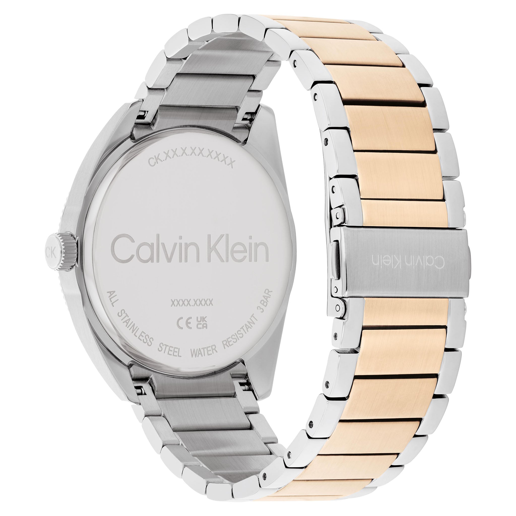 Calvin Klein Two-Tone Steel Cool Grey Dial Men's Watch - 25200449 - Image 4