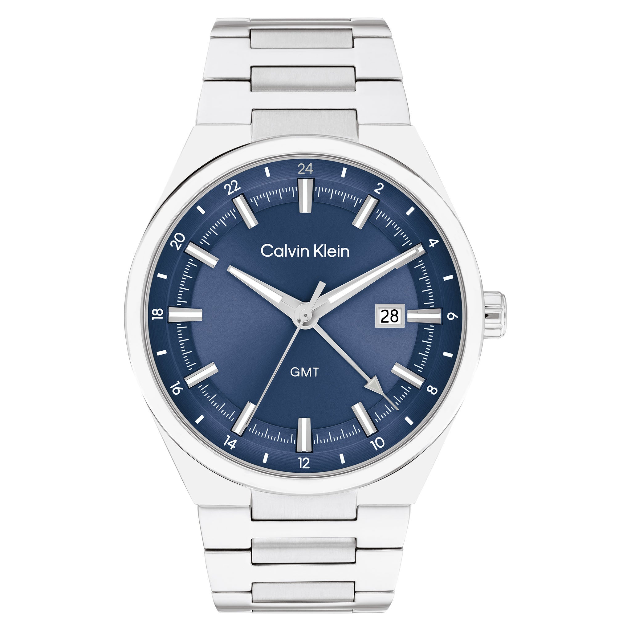 Calvin Klein Stainless Steel Blue Dial Men's Watch - 25200488