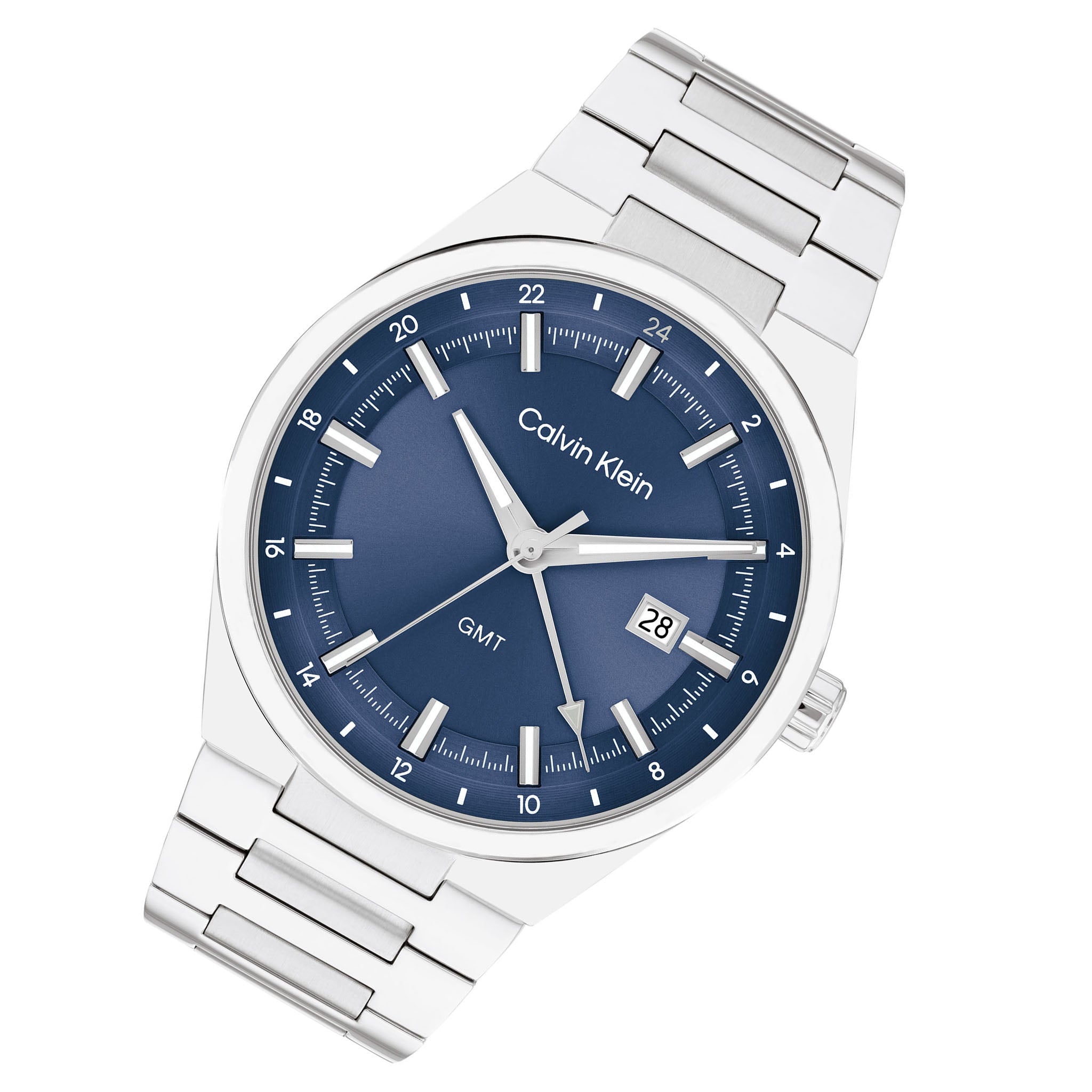 Calvin Klein Stainless Steel Blue Dial Men's Watch - 25200488 - Image 2