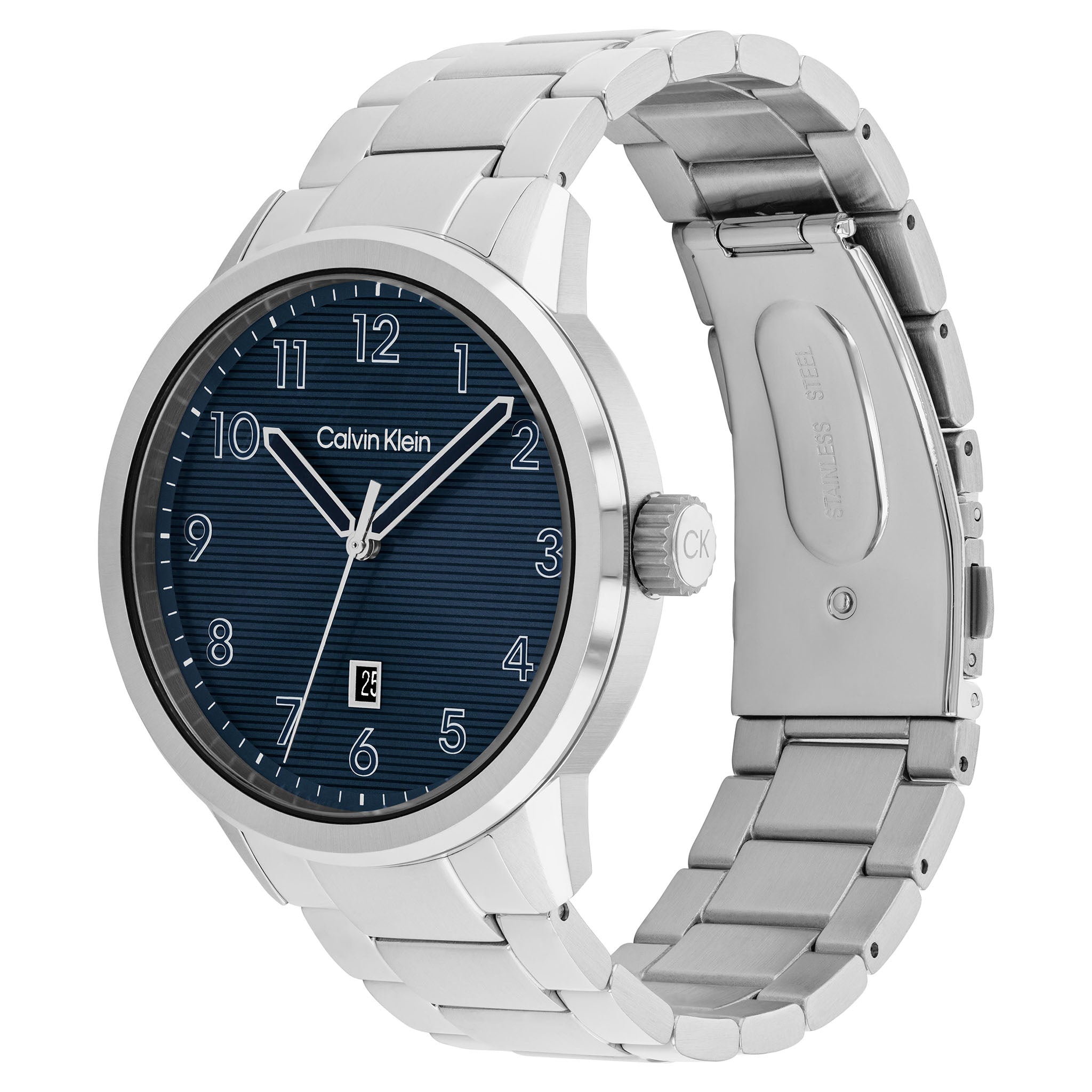 Calvin Klein Stainless Steel Blue Dial Men's Watch - 25200515 - Image 3