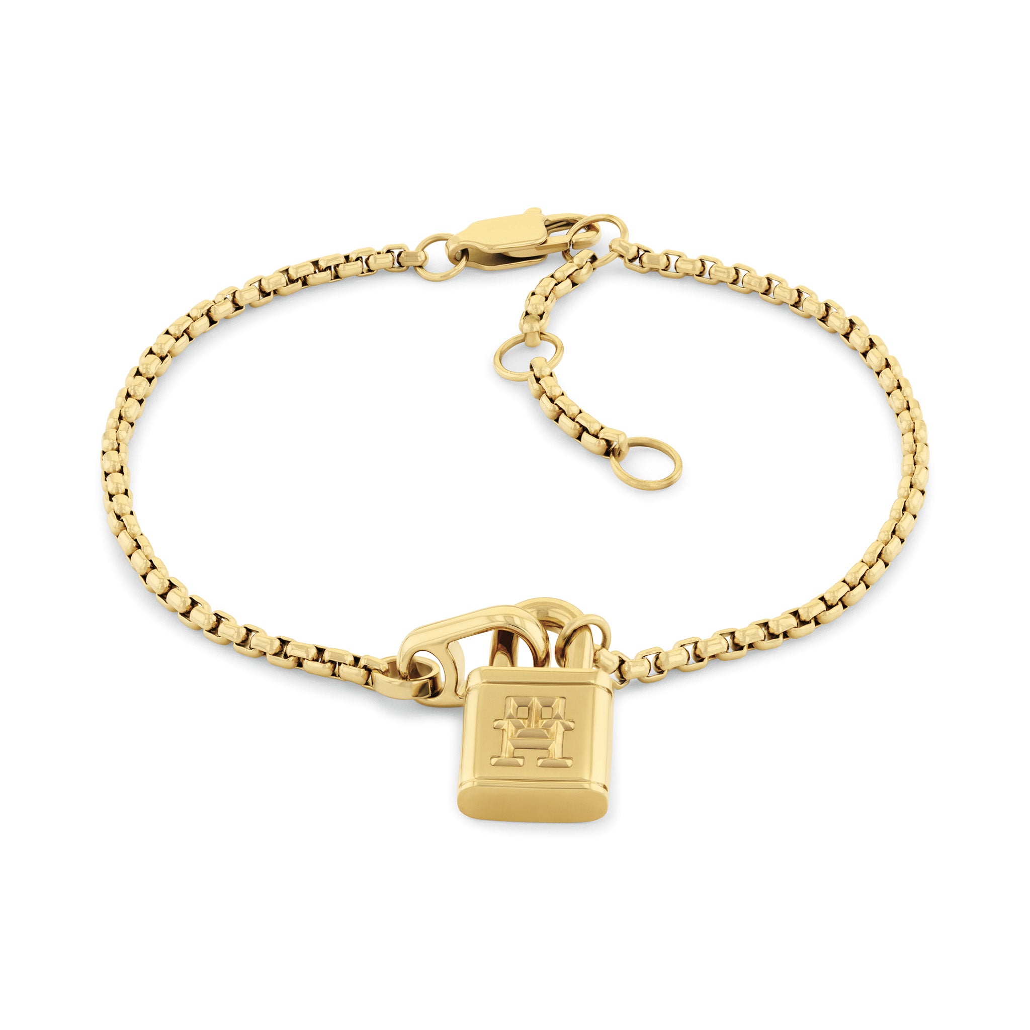 Tommy Hilfiger Jewellery Gold Steel Women's Pendant Bracelet - 2780943 - Image 2