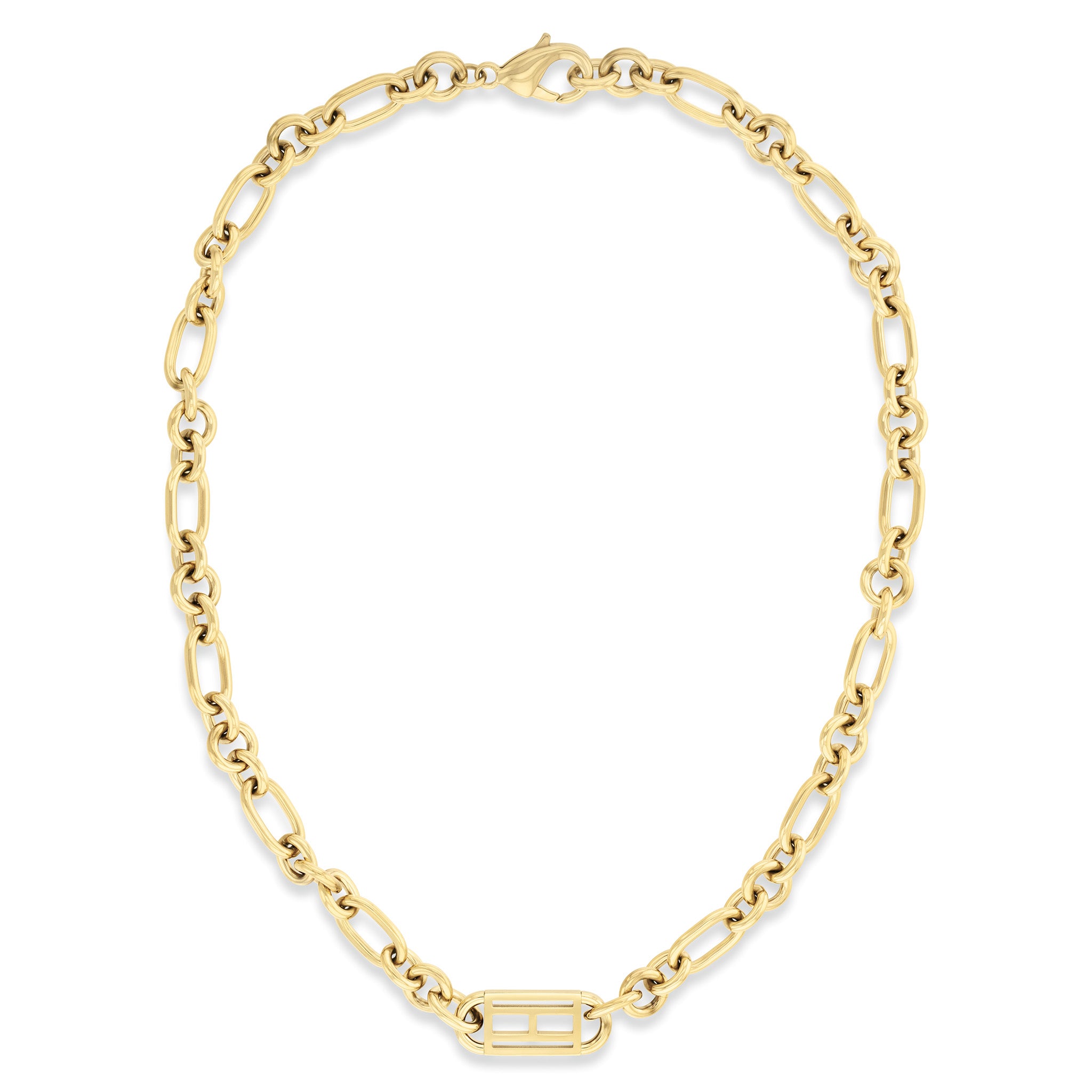 Tommy Hilfiger Jewellery Gold Steel Women's Chain Necklace - 2780973 - Image 2