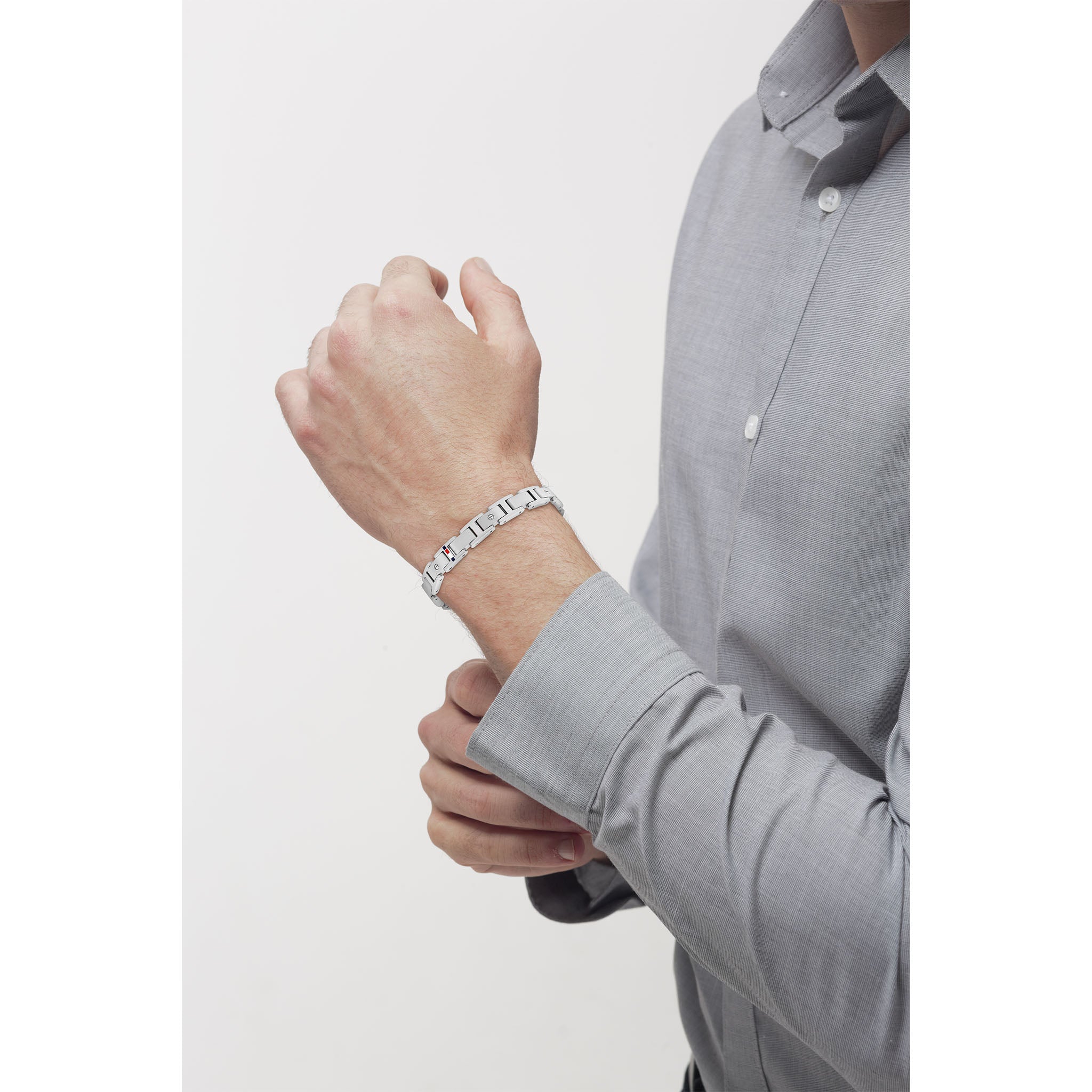 Tommy Hilfiger Jewellery Stainless Steel Men's Link Bracelet - 2790393 - Image 3