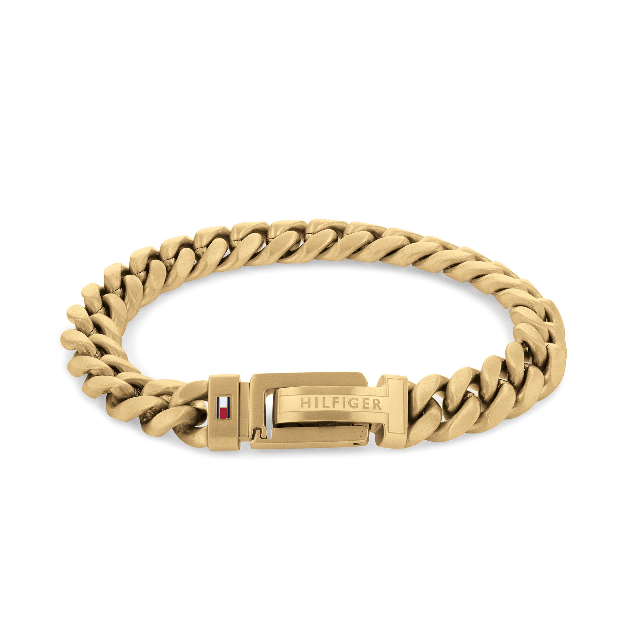 Tommy Hilfiger Jewellery Gold Steel Men's Chain Bracelet - 2790434 - Image 2