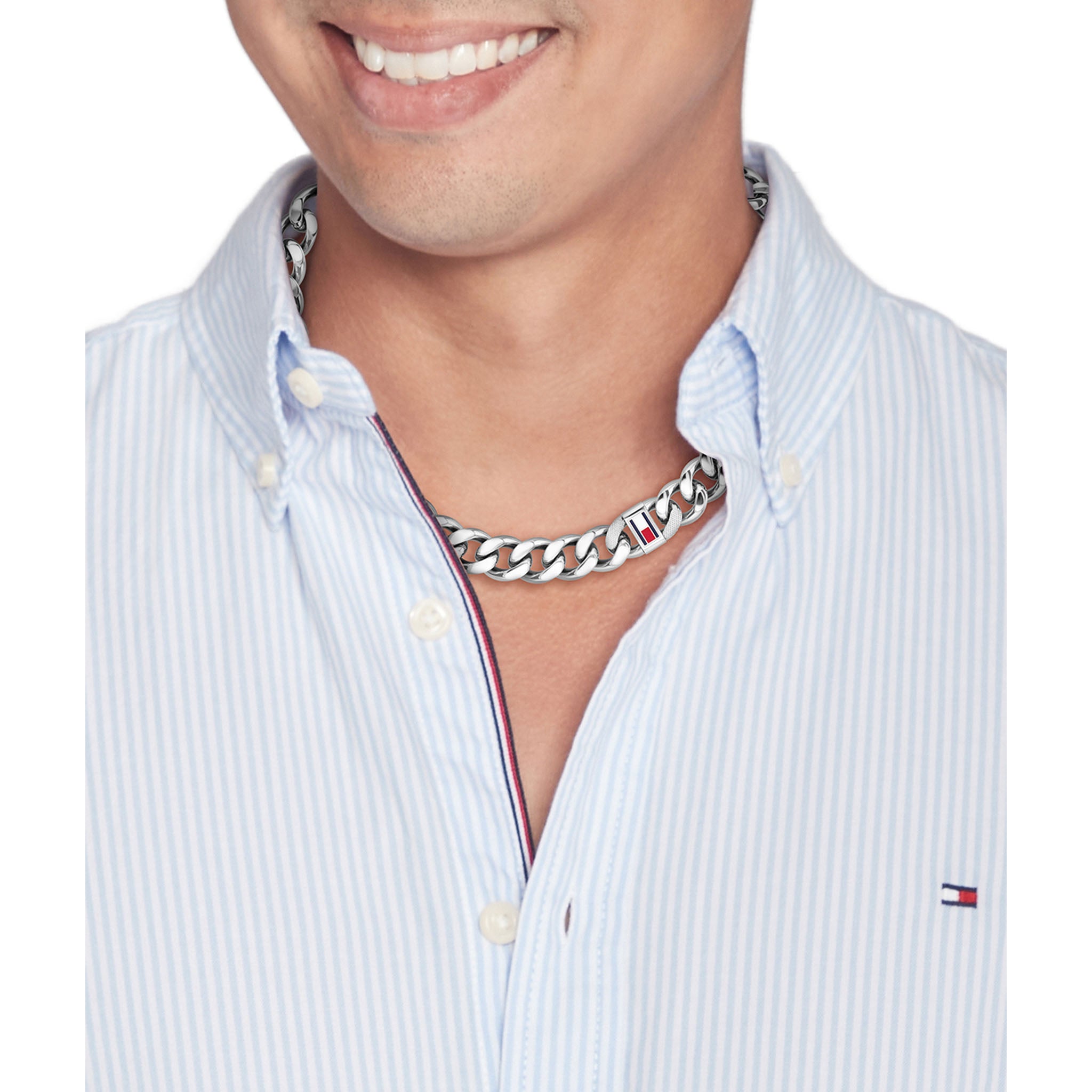 Tommy Hilfiger Jewellery Stainless Steel Men's Chain Necklace - 2790635 - Image 3