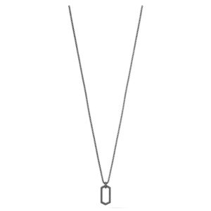 MVMT Jewellery Matte Black Steel Men's Necklace - 28200035