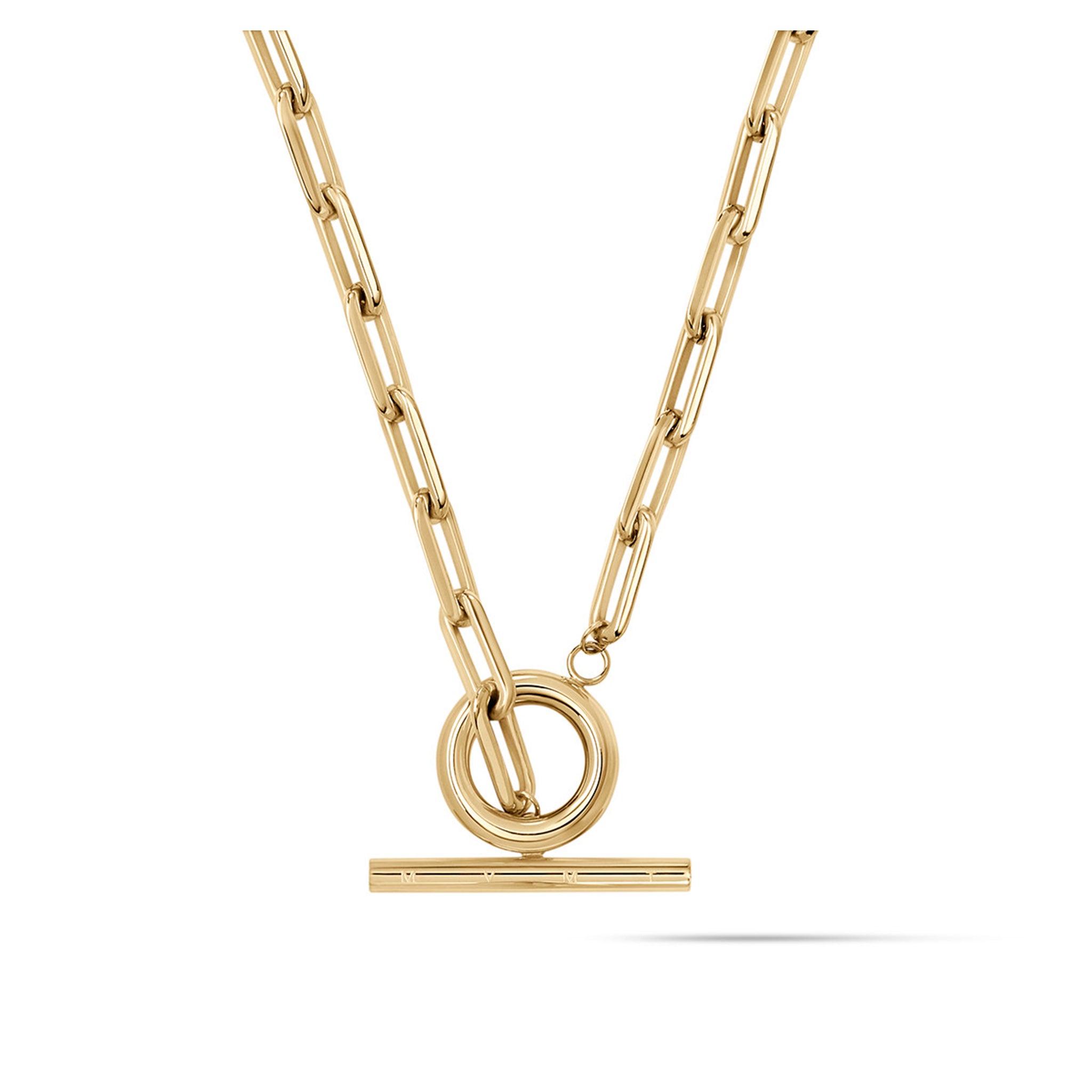 MVMT Jewellery Gold Steel Women's Chain Necklace - 28200122 - Image 2