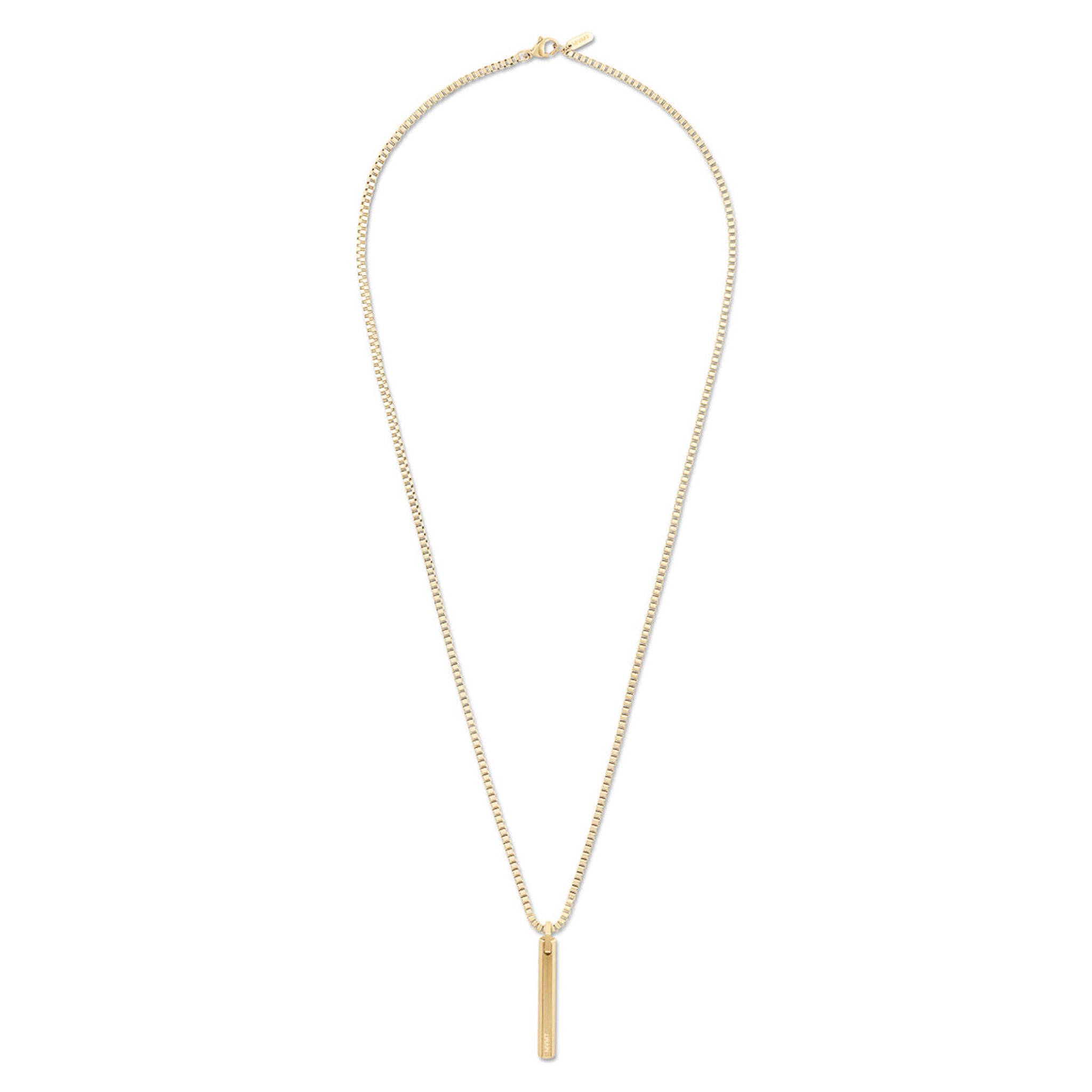 MVMT Jewellery Gold Steel Men's Pendant Necklace - 28200155 - Image 2