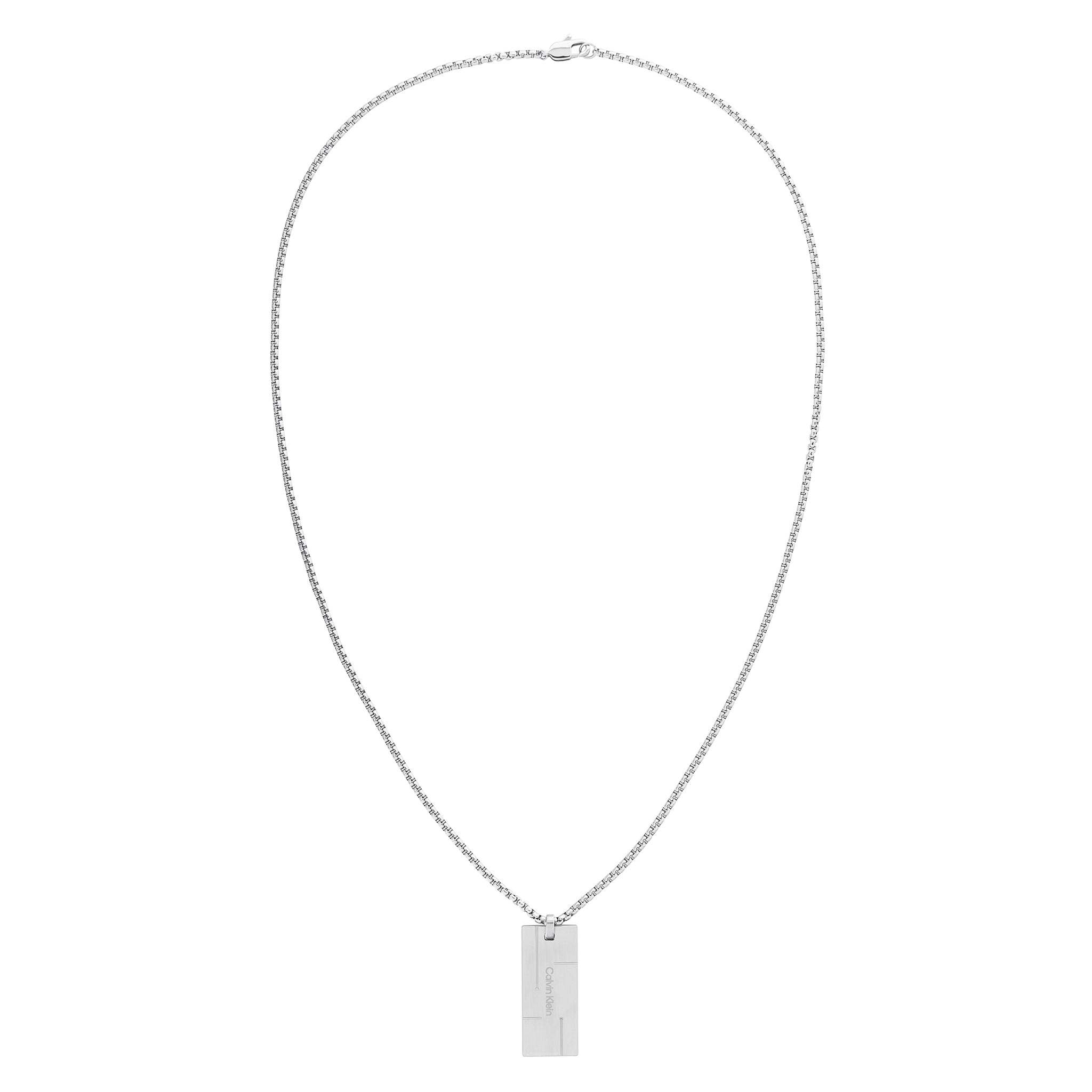 Calvin Klein Jewellery Stainless Steel Men's Pendant with Chain Necklace - 35000058 - Image 2