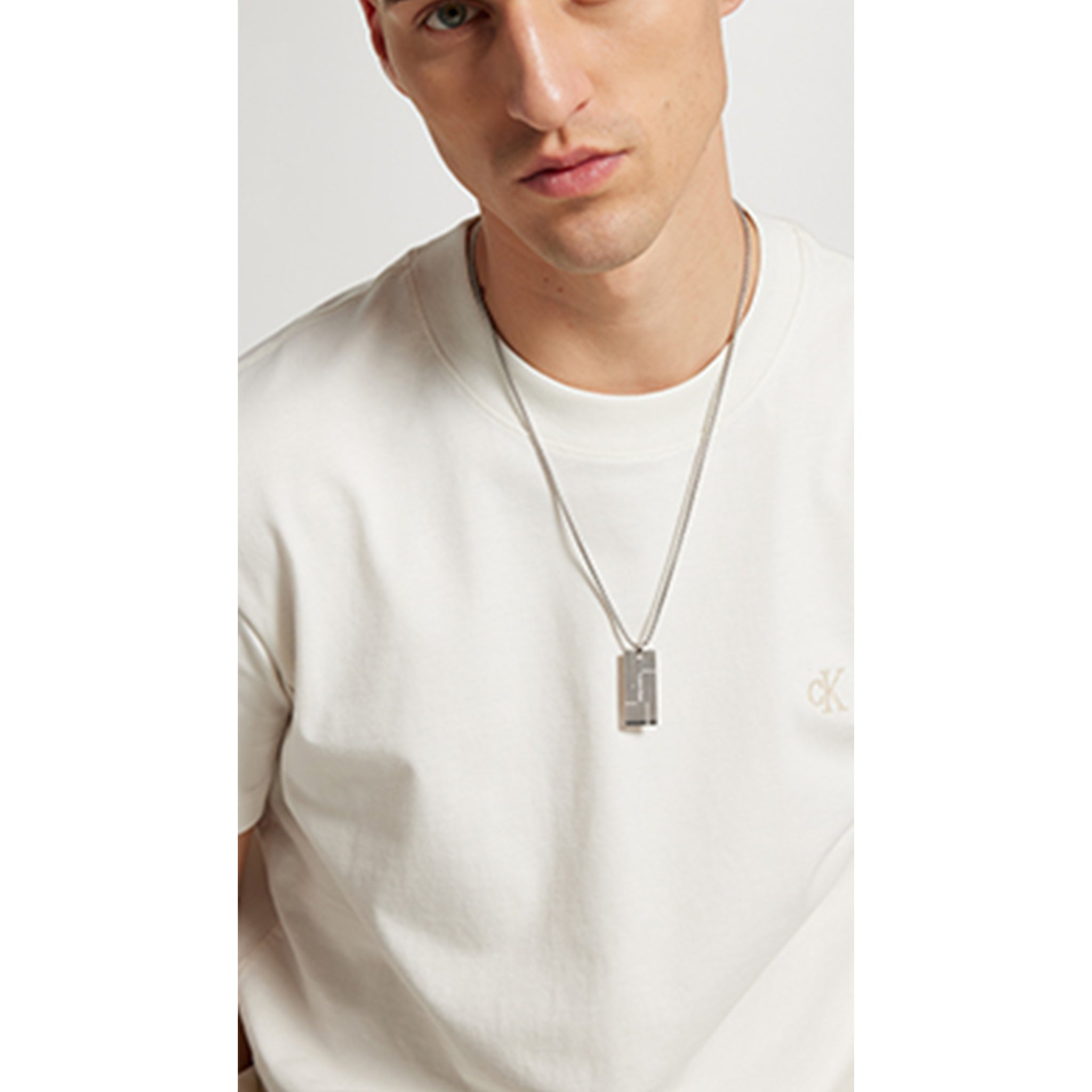 Calvin Klein Jewellery Stainless Steel Men's Pendant with Chain Necklace - 35000058 - Image 3