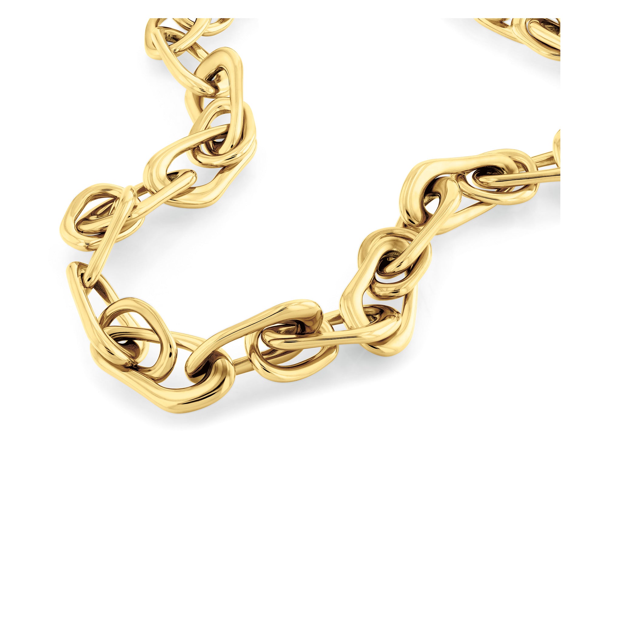 Calvin Klein Jewellery Gold Steel Women's Statement Necklace - 35000746 - Image 3